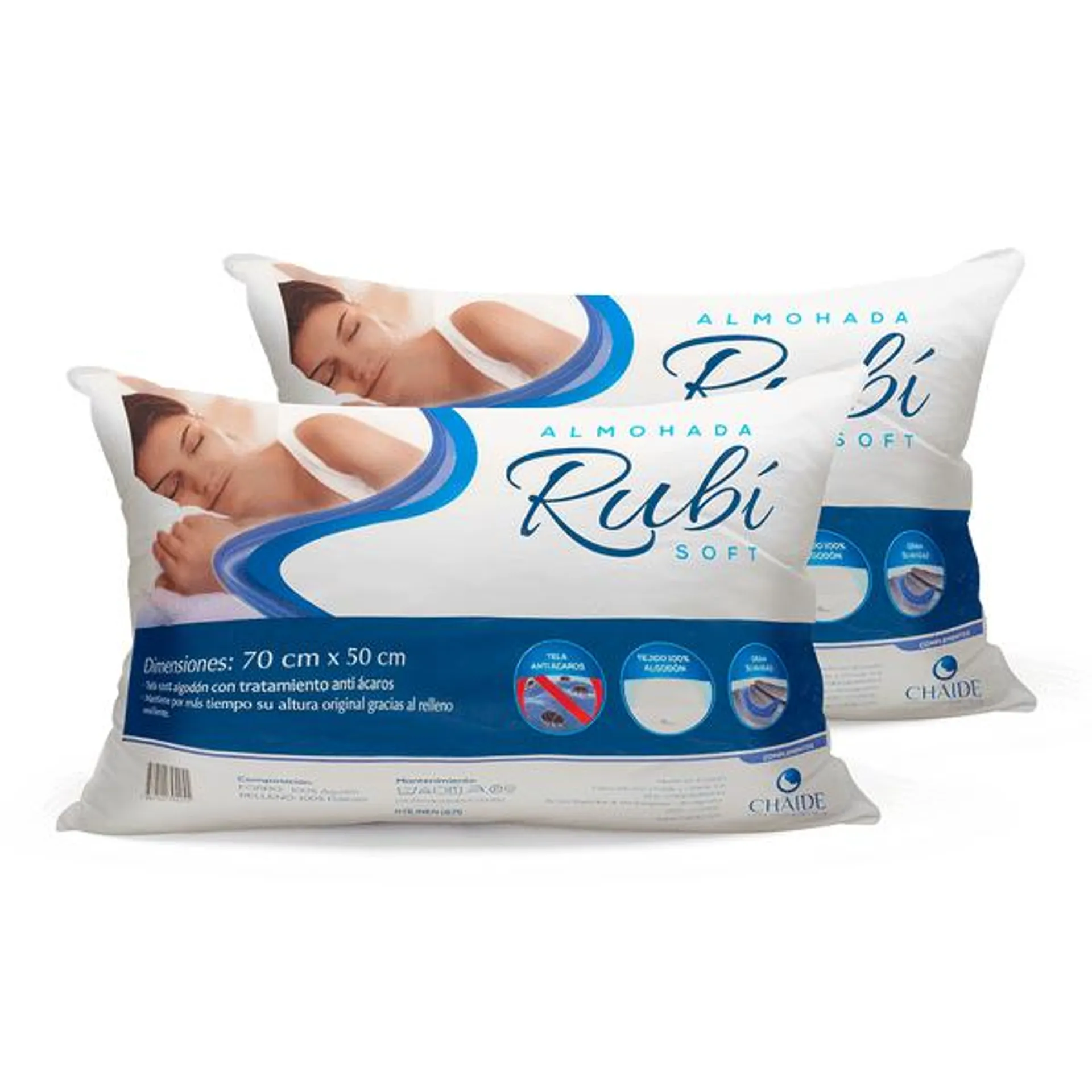 Pack Por dos Almohadas Rubí - Pack Por Dos Almohadas Rubí