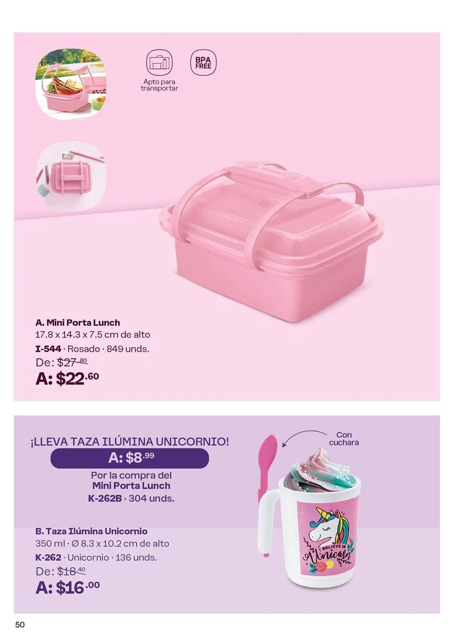 Catalogo de Catálogo Tupperware 18 de mayo al 14 de junio 2024 - Pag 44