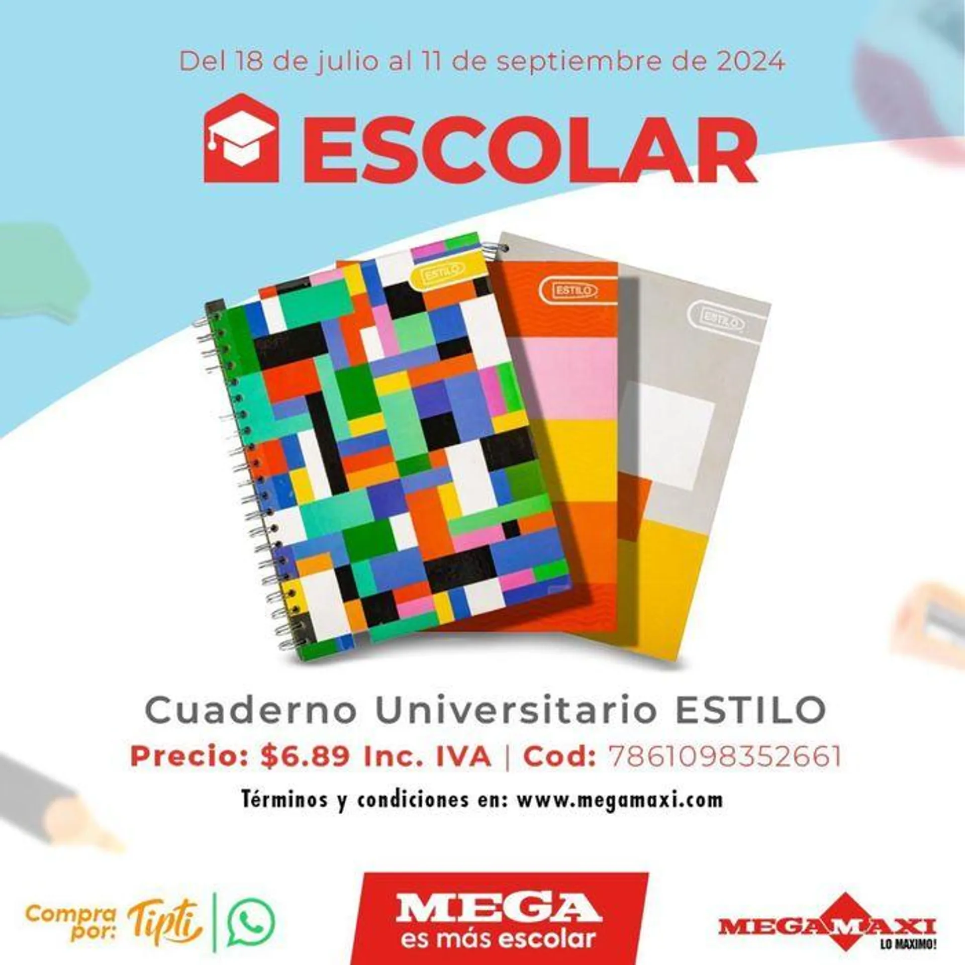 Catalogo de Escolar! 20 de agosto al 11 de septiembre 2024 - Pag 8