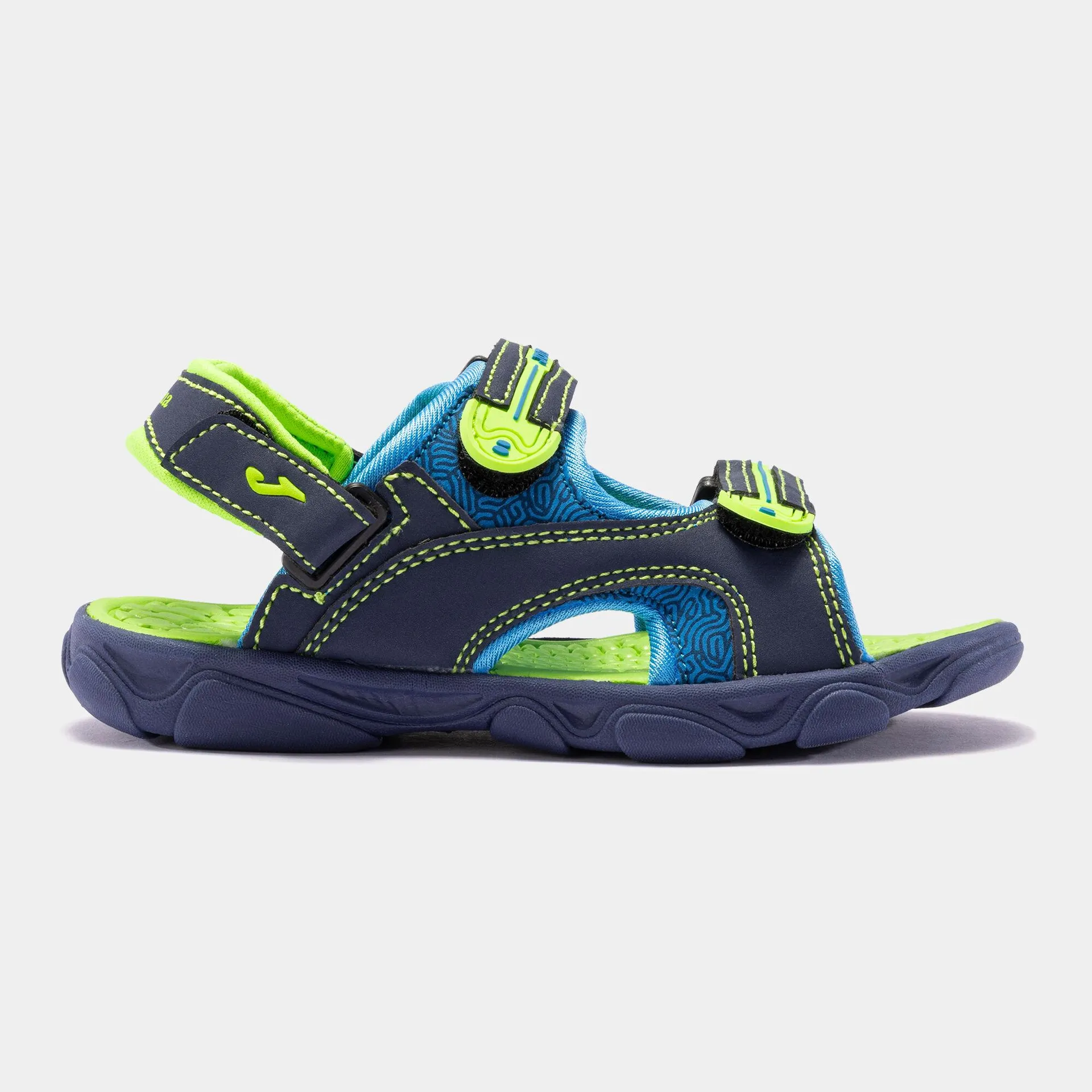 Chanclas casual S.Ocean Jr 24 junior marino verde