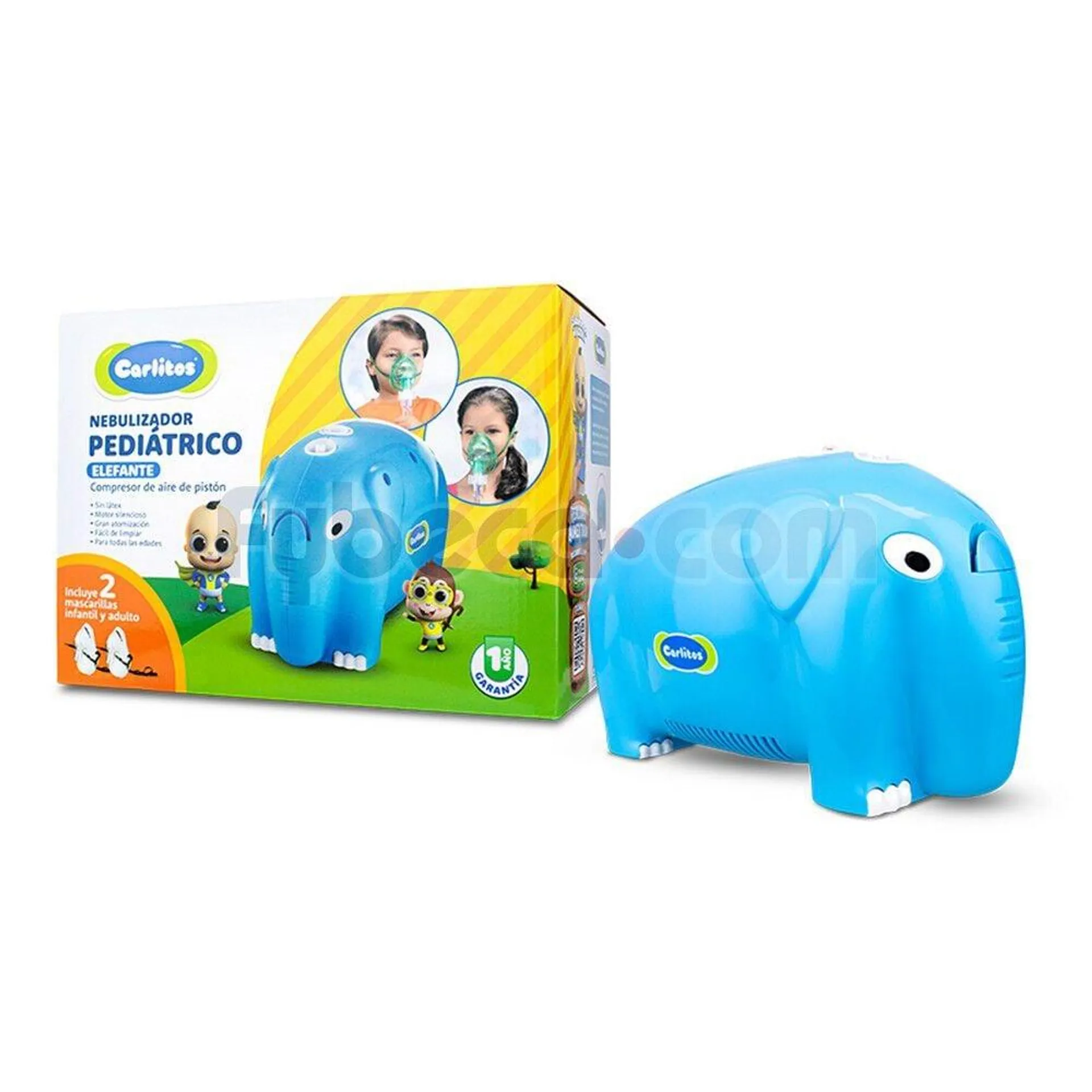 Nebulizador Infantil Carlitos Elefante Electrico