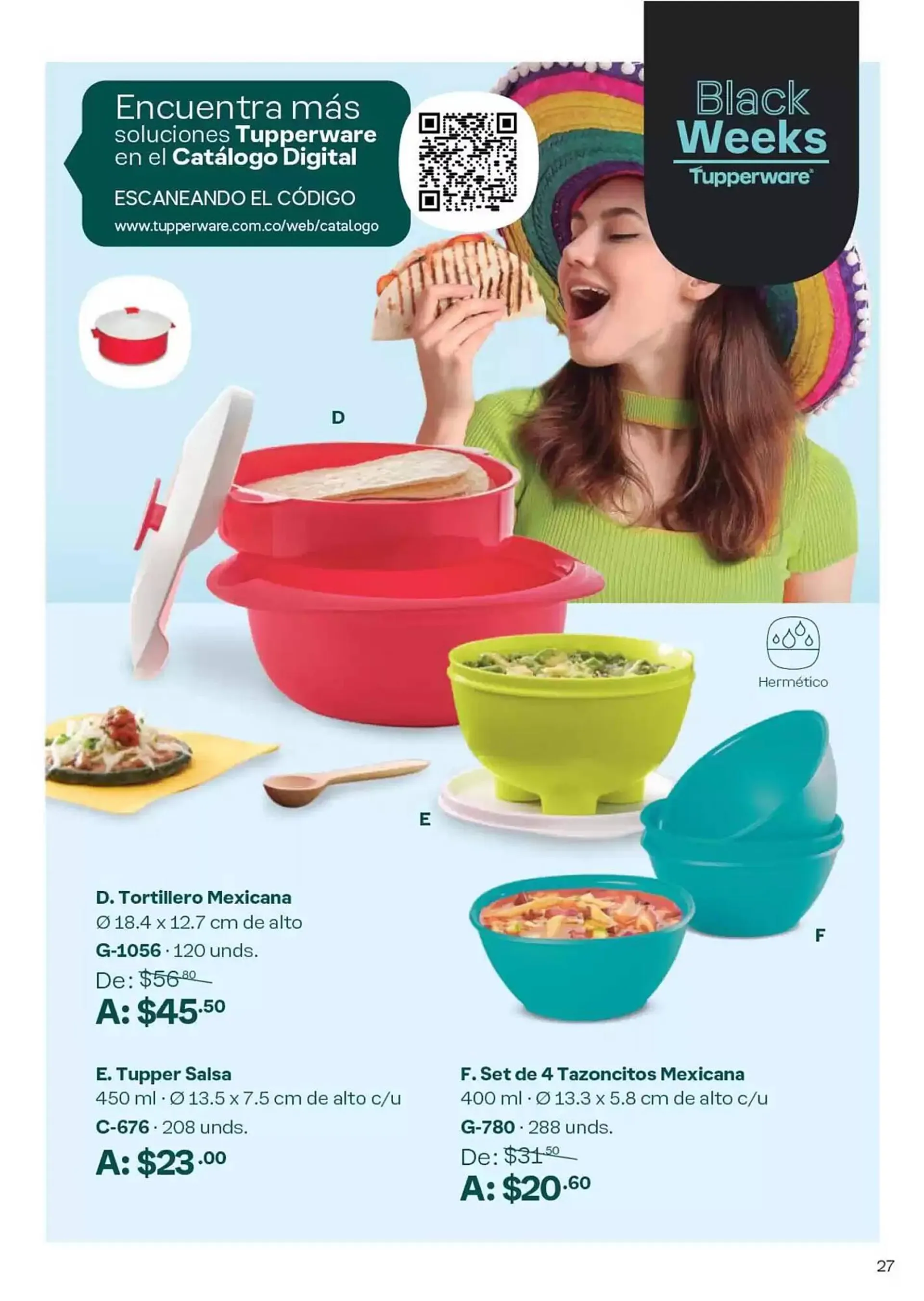 Catalogo de Catálogo Tupperware 4 de octubre al 31 de octubre 2024 - Pag 19