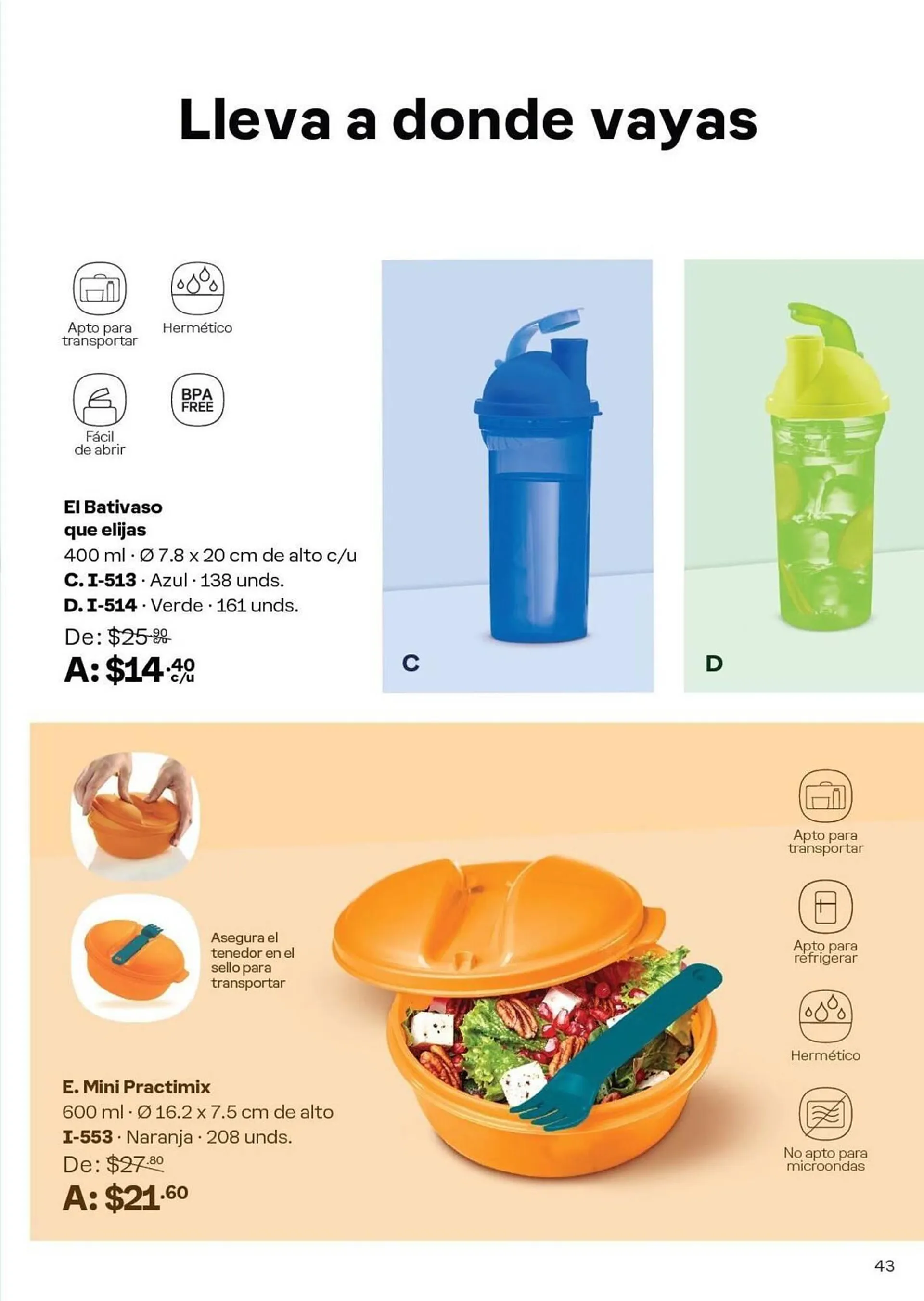 Catalogo de Catálogo Tupperware 18 de mayo al 14 de junio 2024 - Pag 37