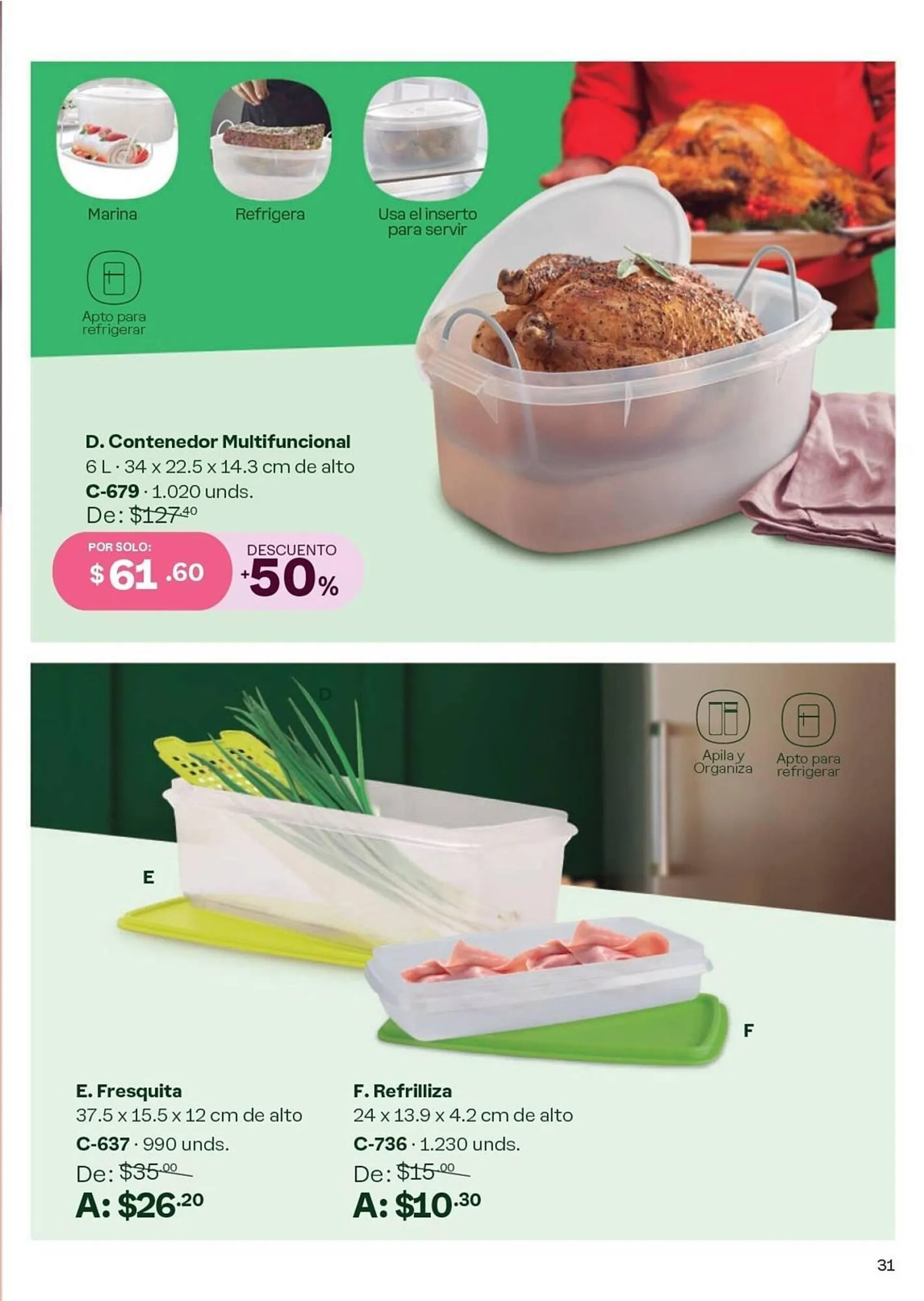 Catalogo de Catálogo Tupperware 1 de noviembre al 28 de noviembre 2024 - Pag 24