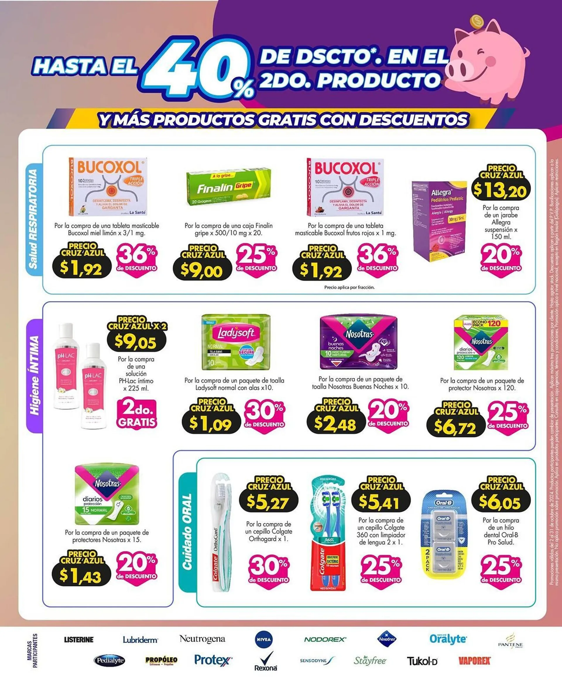 Catalogo de Catálogo Farmacias Cruz Azul 15 de octubre al 31 de octubre 2024 - Pag 21