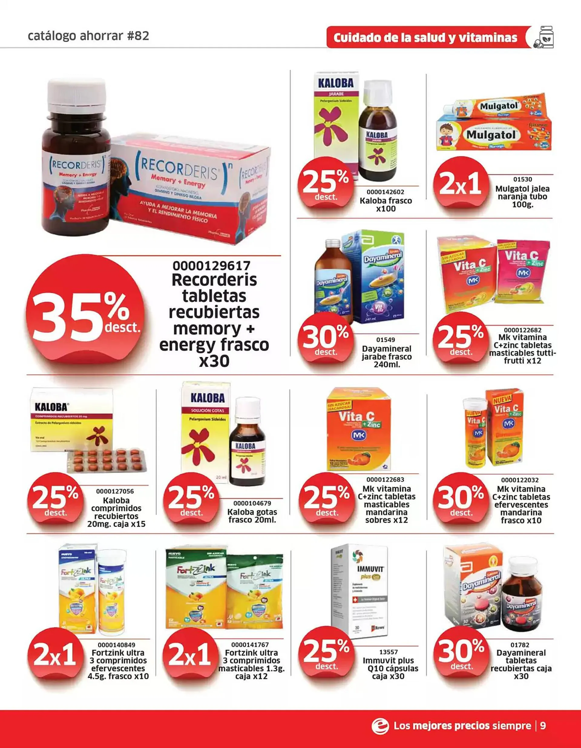 Catalogo de Catálogo Farmacias Económicas 2 de octubre al 31 de octubre 2024 - Pag 9