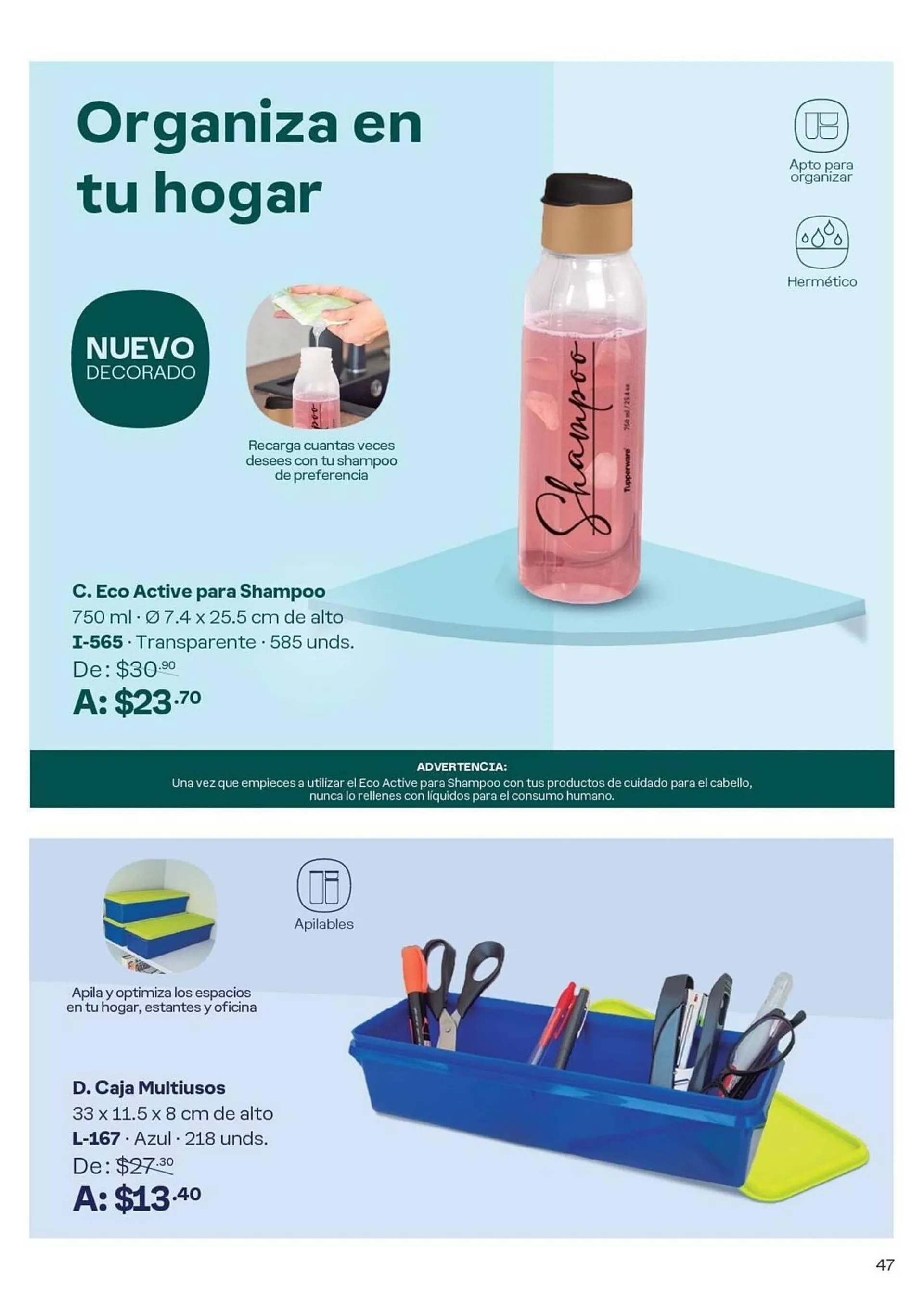 Catalogo de Catálogo Tupperware 18 de mayo al 14 de junio 2024 - Pag 41