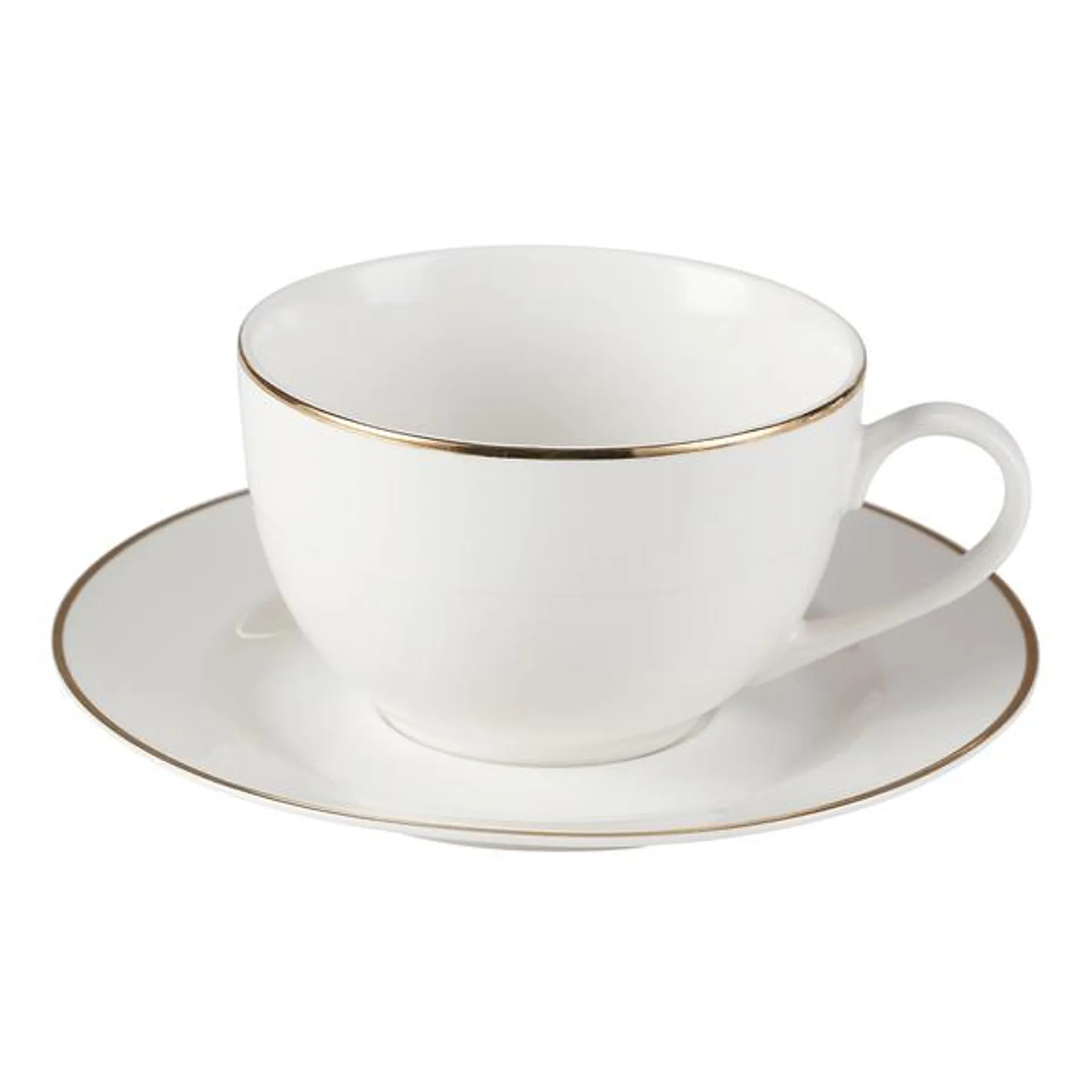 Taza con Plato New Bone 220 cc