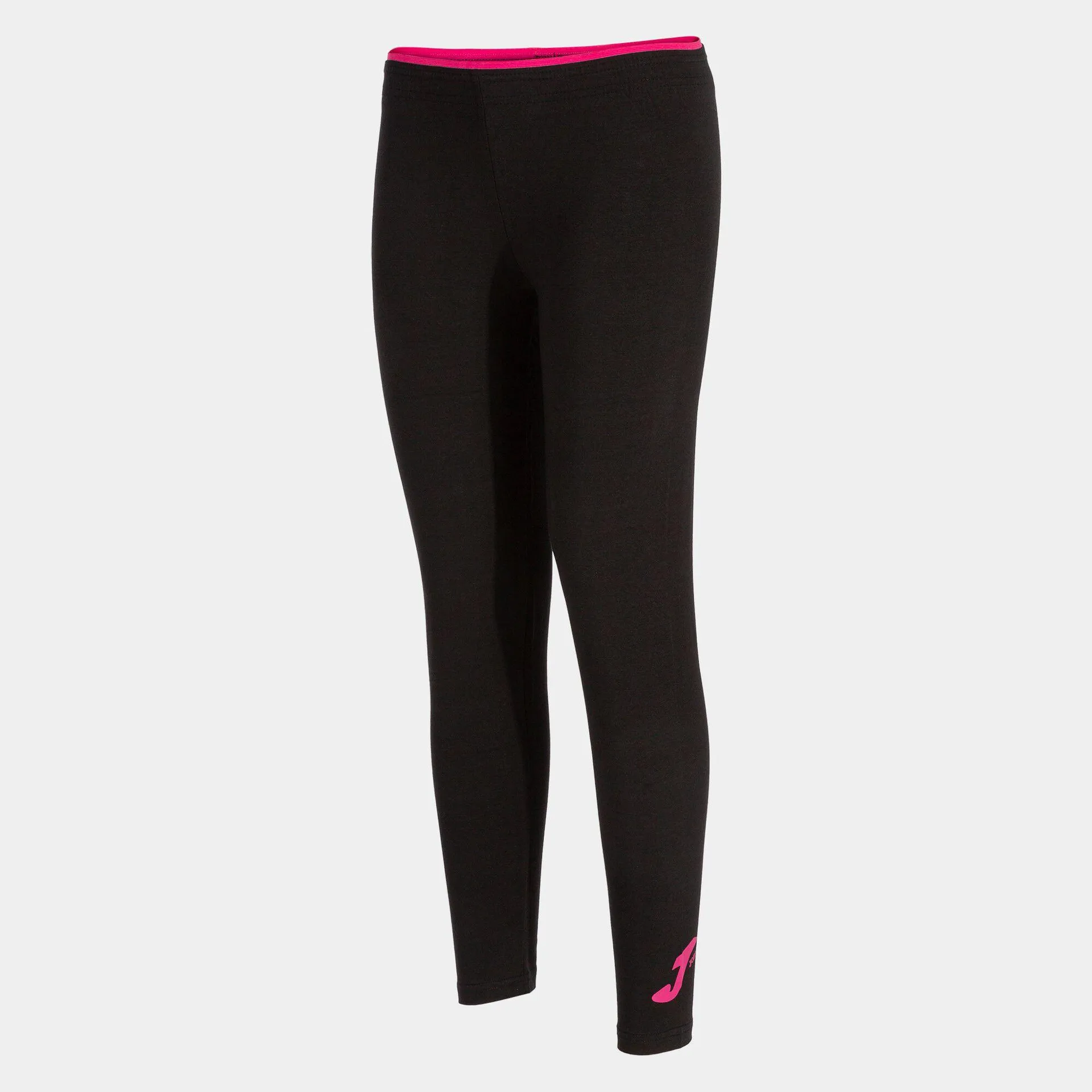 Mallas largas mujer Lion negro fucsia