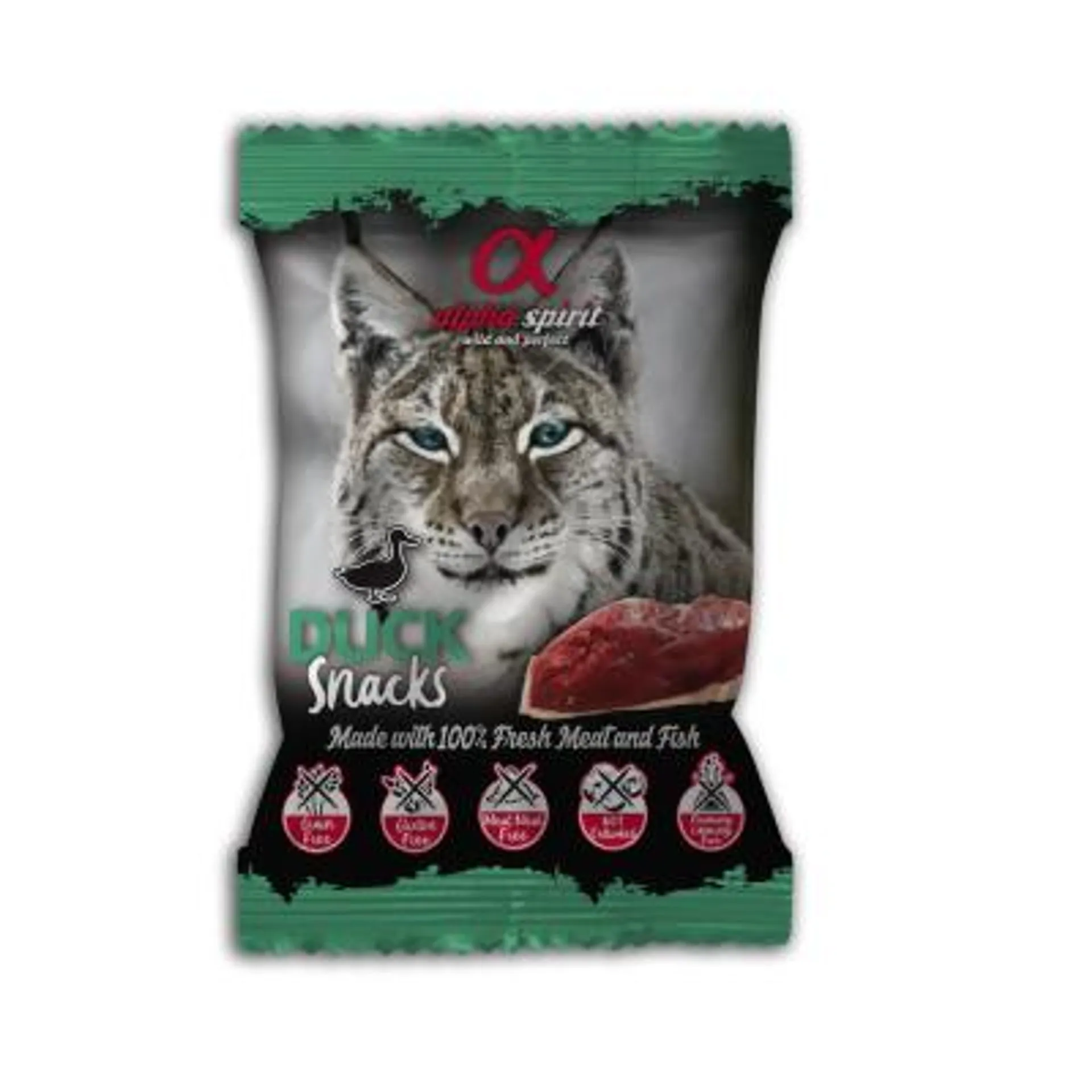 ALPHA SNACK SPIRIT CAT DUCK 50G