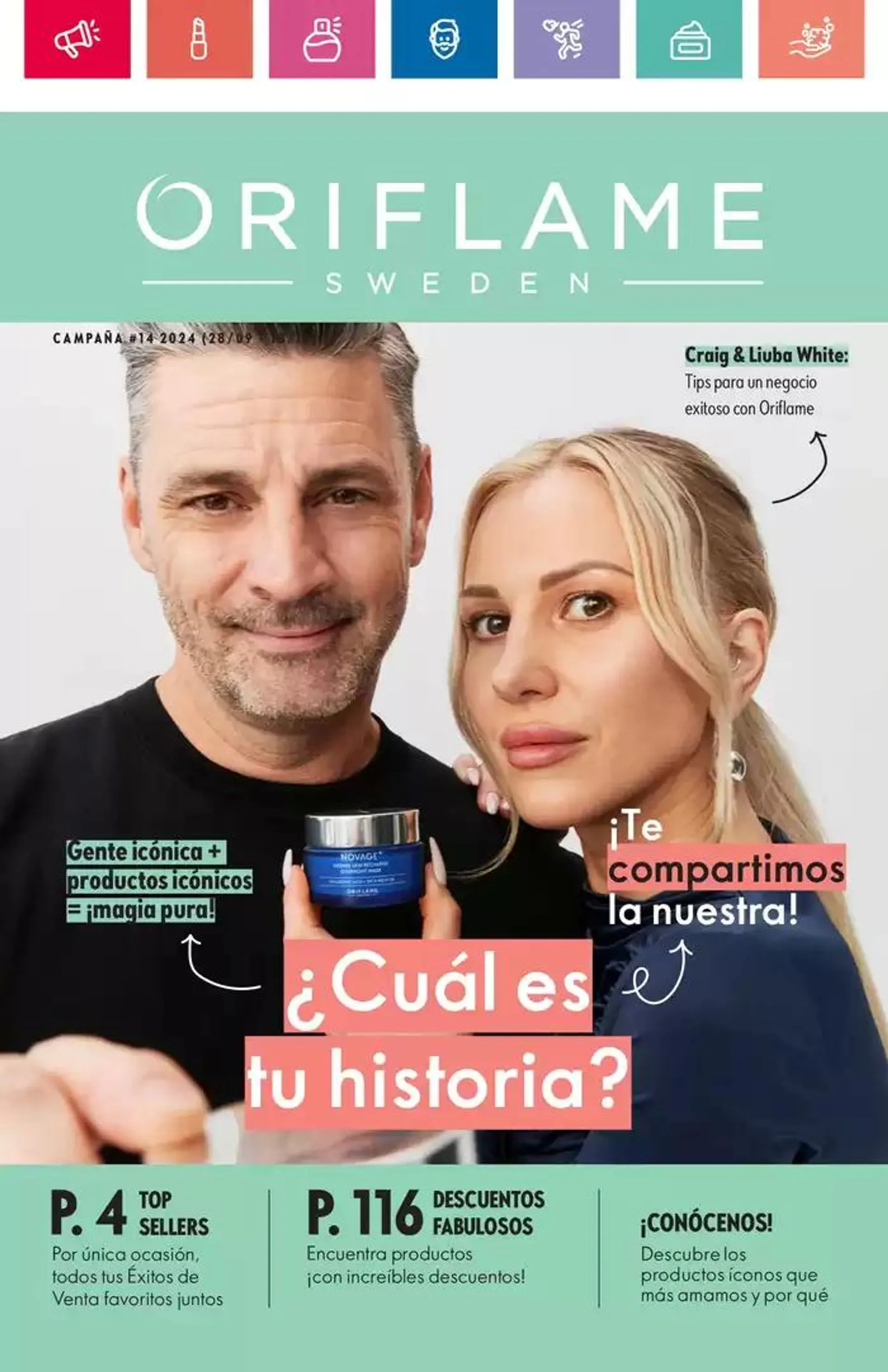 Catalogo de Te compartimos la nuestra C/14 30 de septiembre al 18 de octubre 2024 - Pag 1