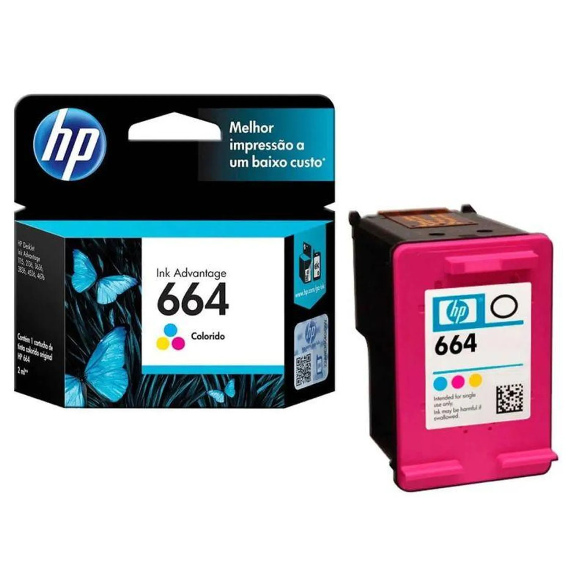 Cartucho HP 664 Color