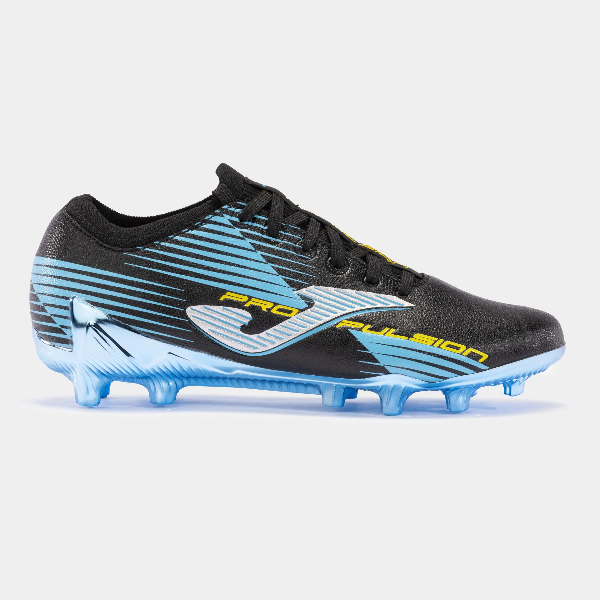 Botas fútbol Propulsion Cup 24 terreno firme FG negro turquesa