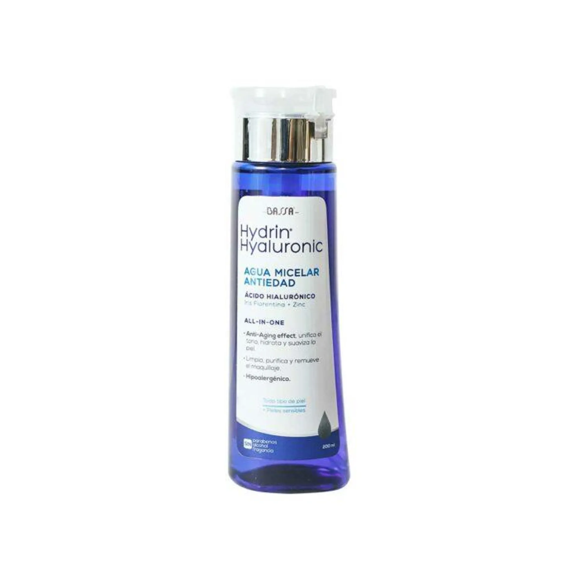 Hydrin Hyaluronic Agua Micelar Antiedad