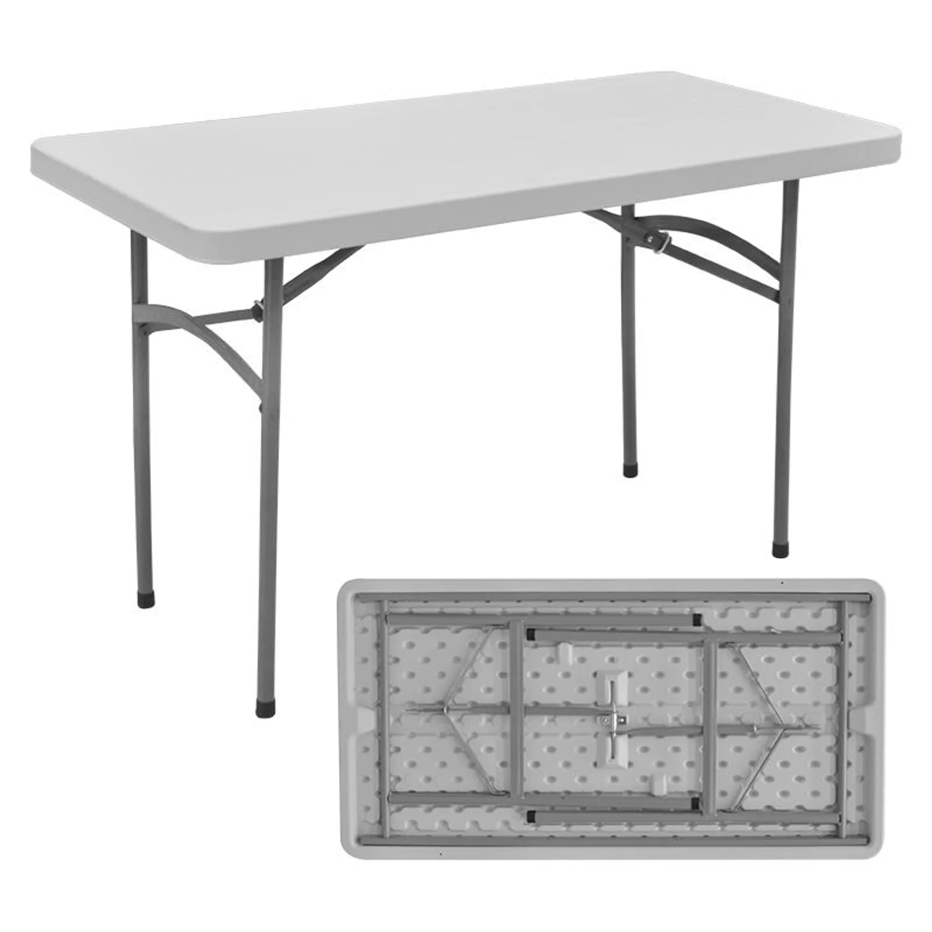 Mesa Alto Tráfico Patas Plegables