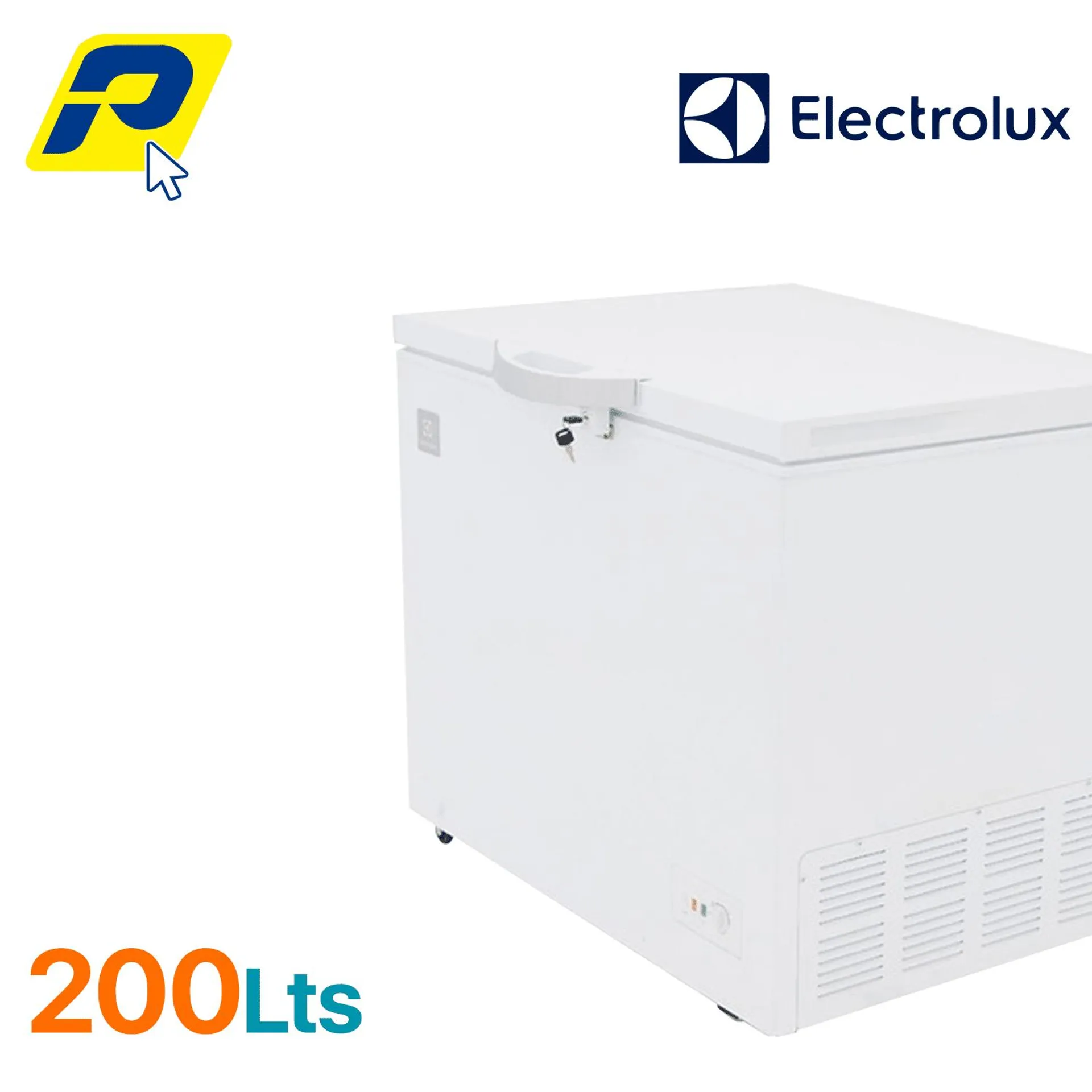 Congelador Electrolux Efcc20a6hqw 200lts-una Tapa