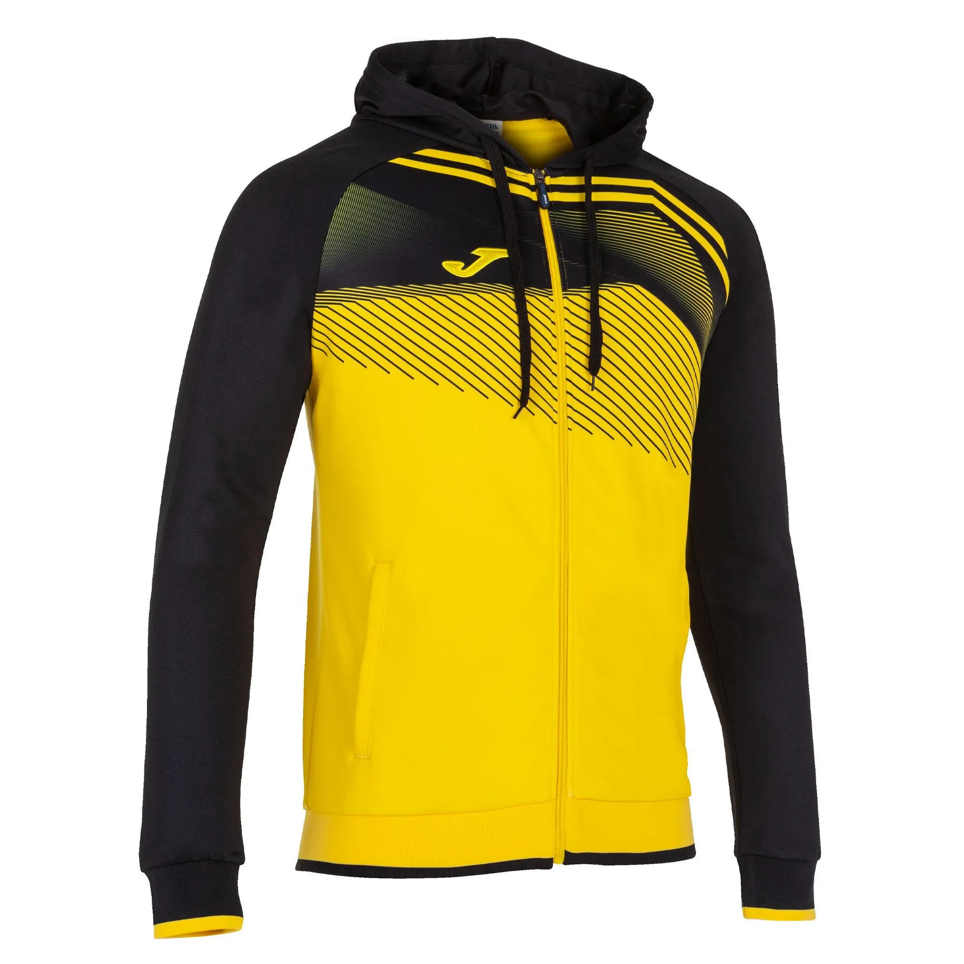 Chaqueta con capucha hombre Supernova II amarillo negro