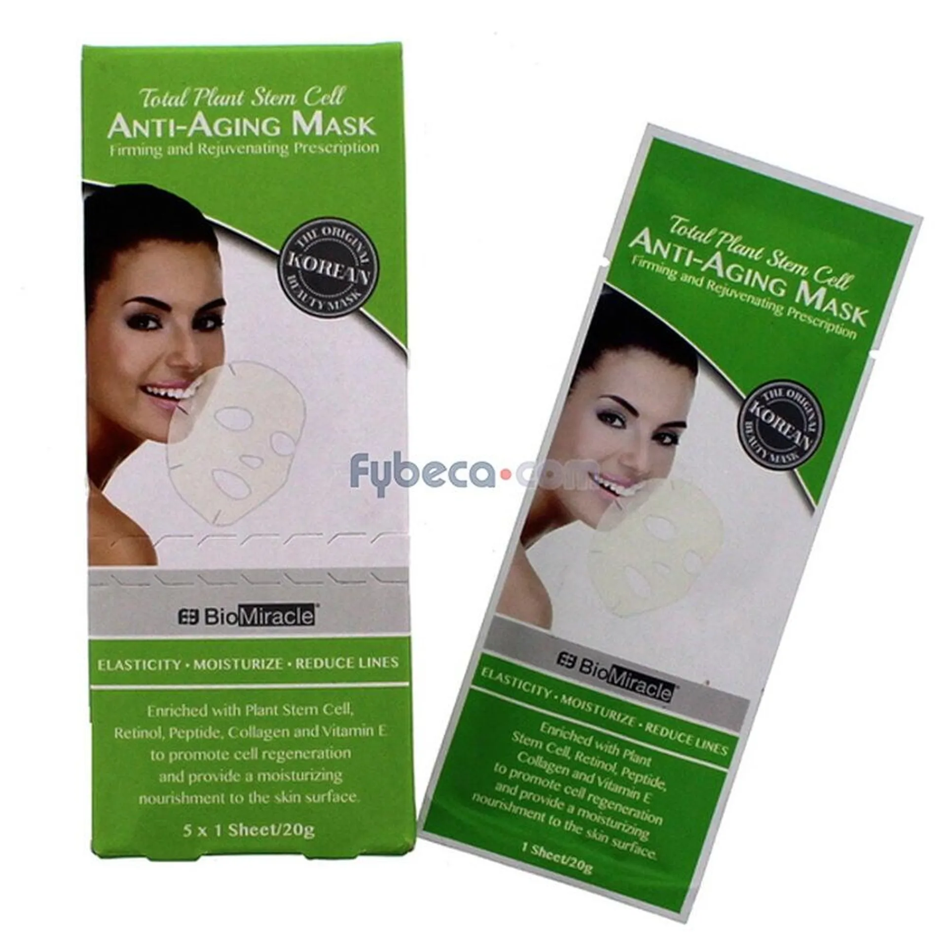 Mascarillas Biomiracle Anti Edad Stem Cell Unidad