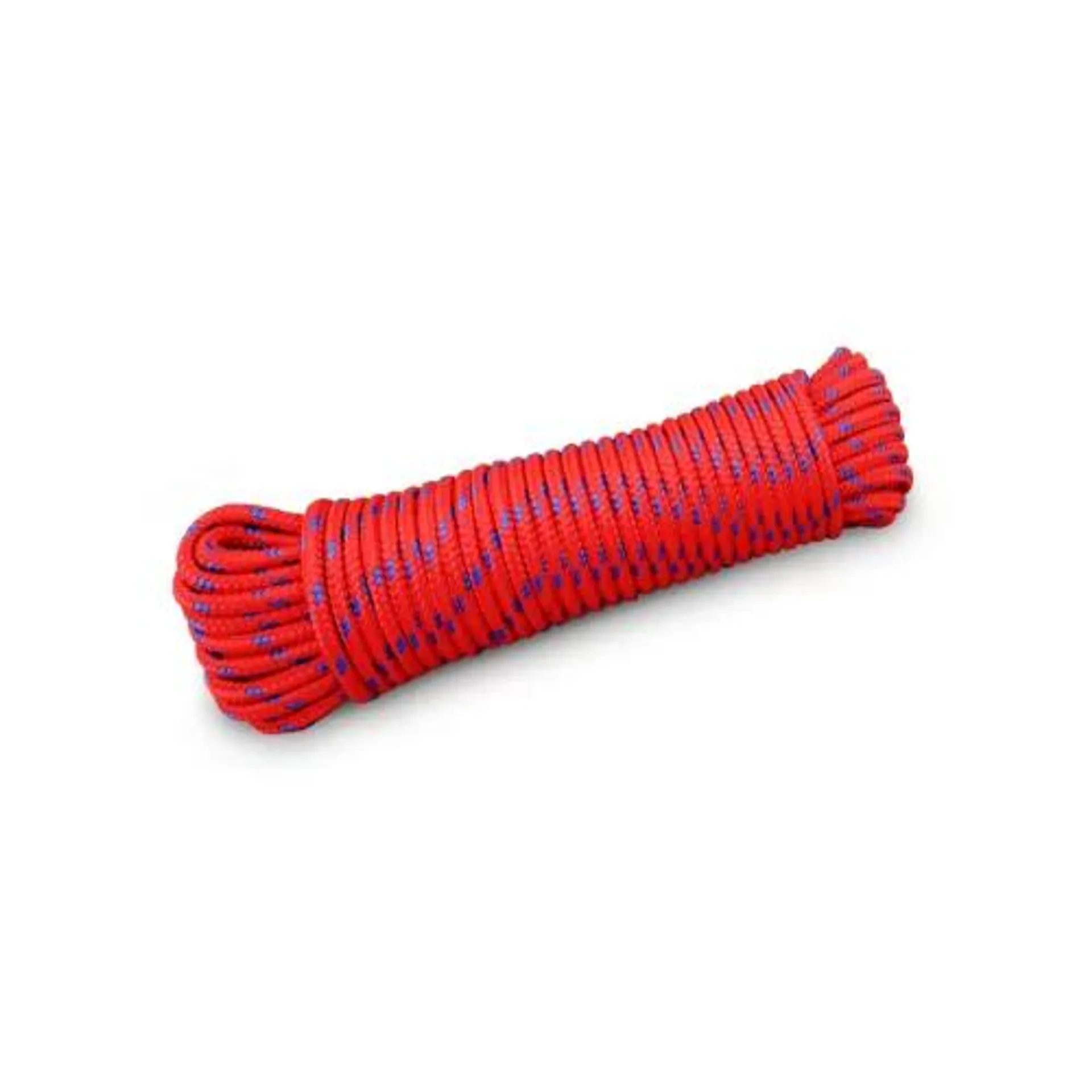 CUERDA POLIPROPILENO 1/4″X15M ROJO FIERO