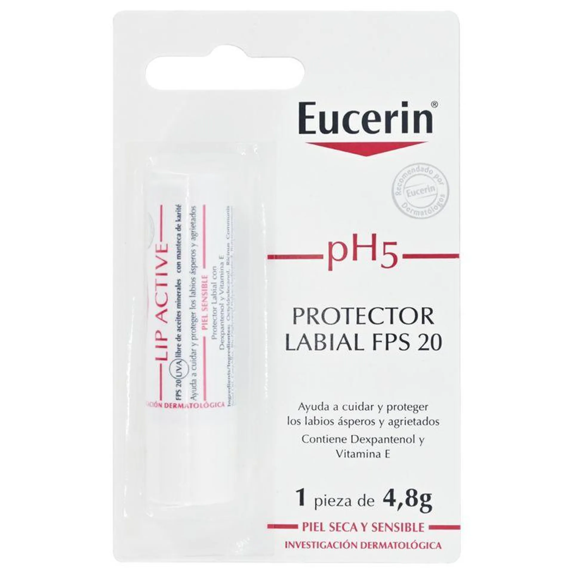 Eucerin Ph5 Protector Labial Fps15 Con 4.8 g