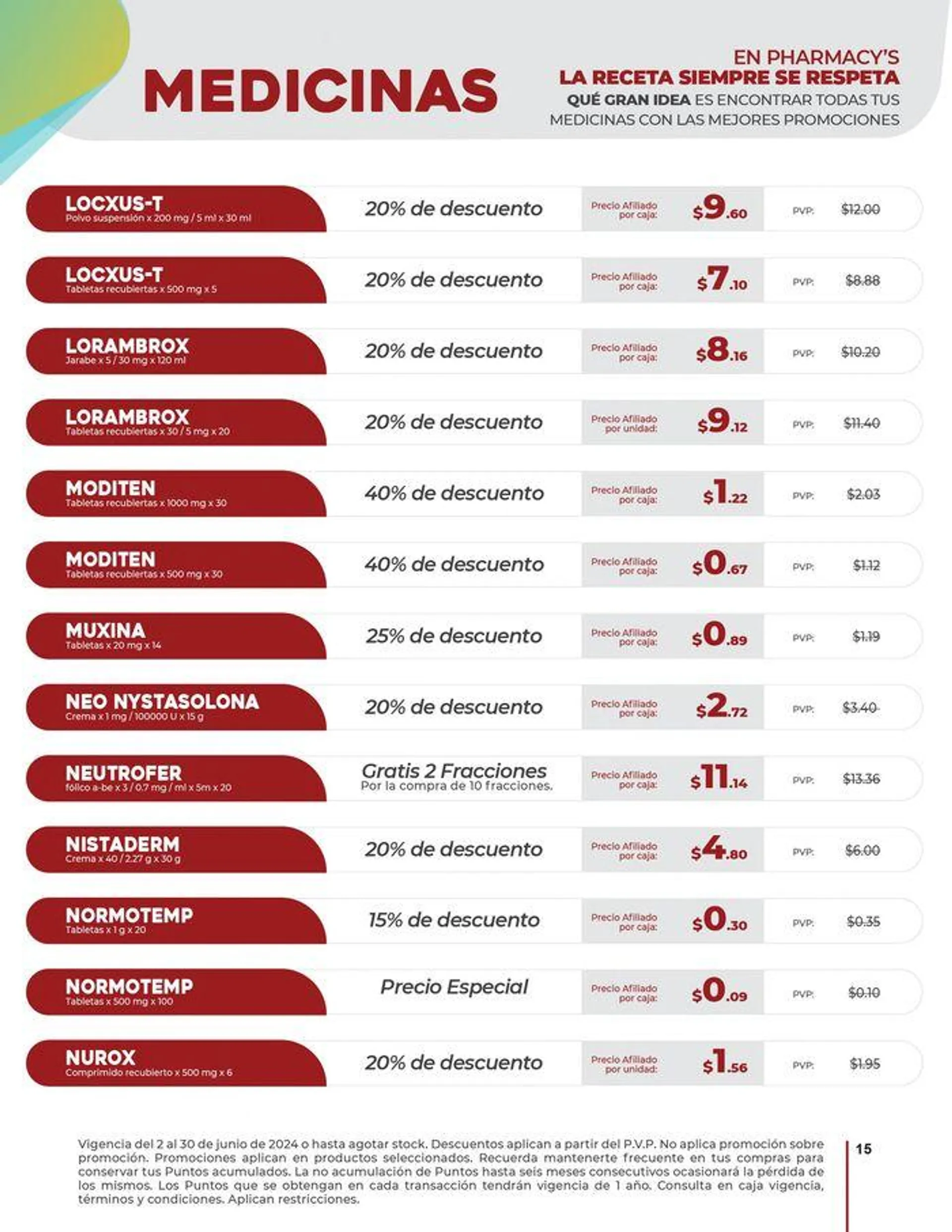 Catalogo de Junio 2024  4 de junio al 30 de junio 2024 - Pag 15