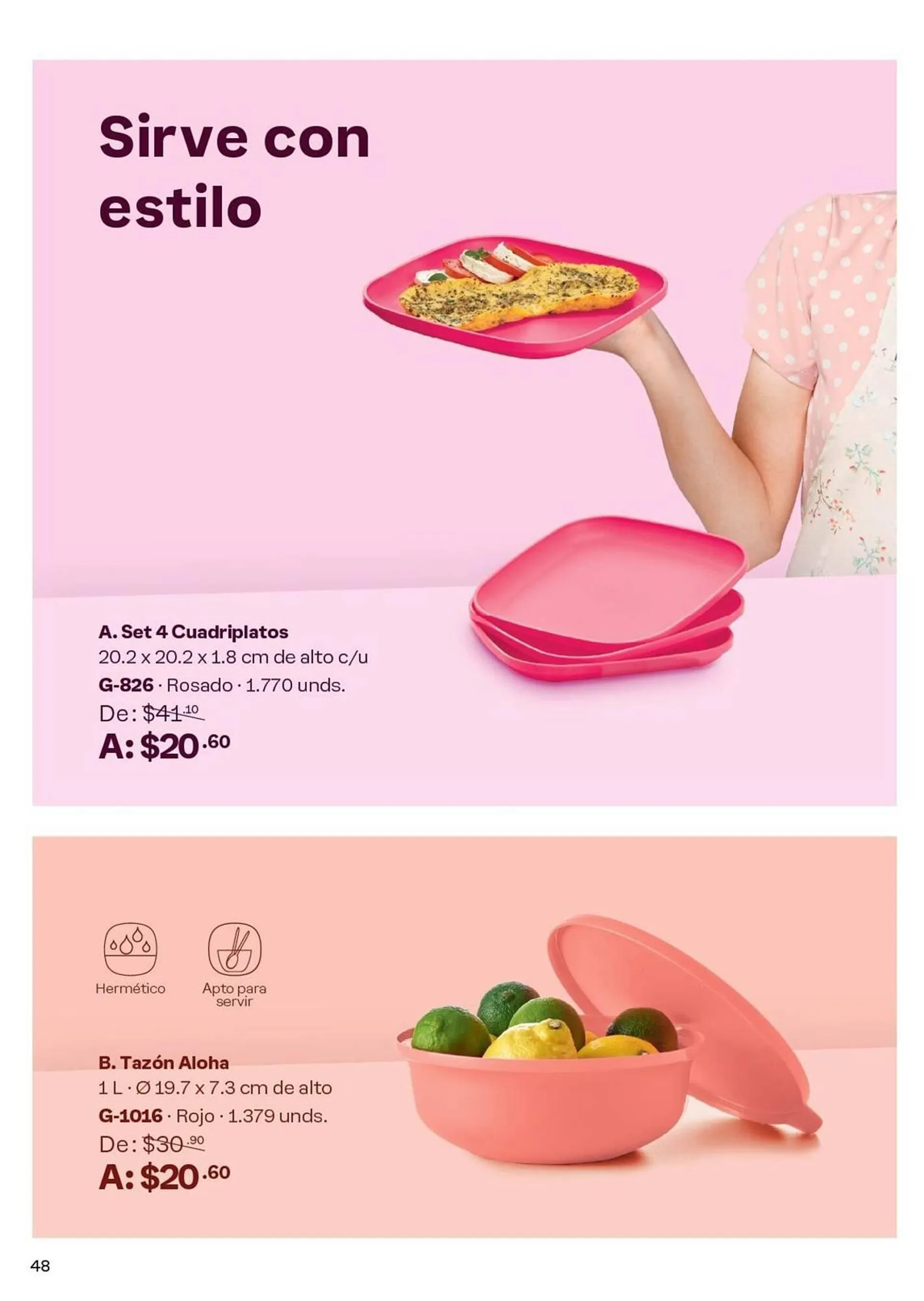 Catalogo de Catálogo Tupperware 20 de abril al 17 de mayo 2024 - Pag 42