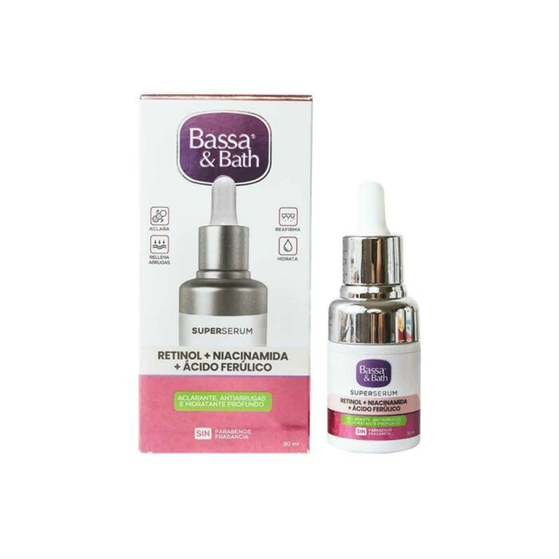 Bassa & Bath Super Serum Retinol + Niacinamida 30ML