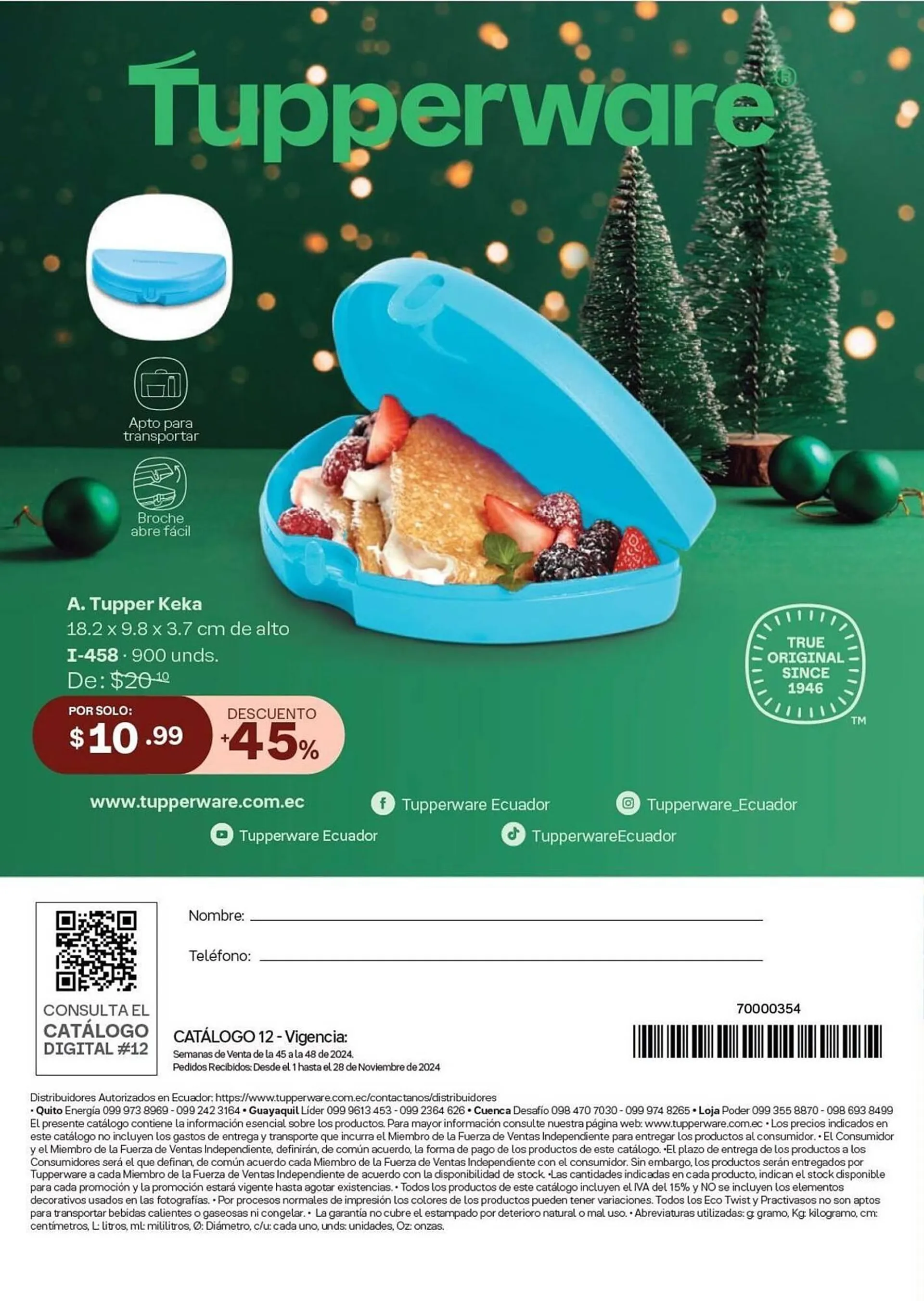 Catalogo de Catálogo Tupperware 1 de noviembre al 28 de noviembre 2024 - Pag 55