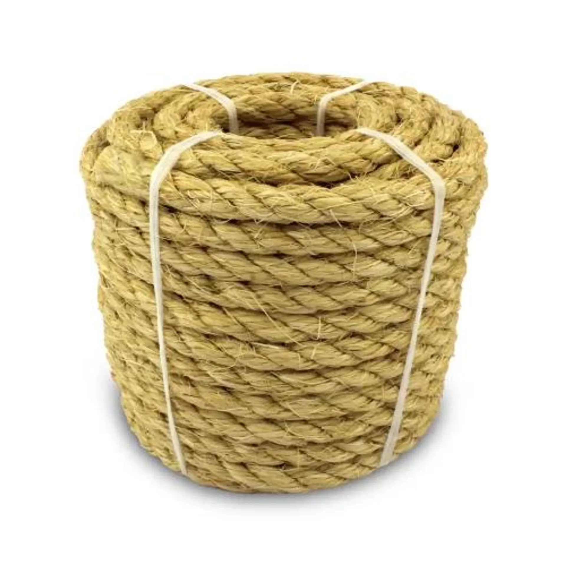 CUERDA SISAL 1/2 X15M NATURAL ROLLO