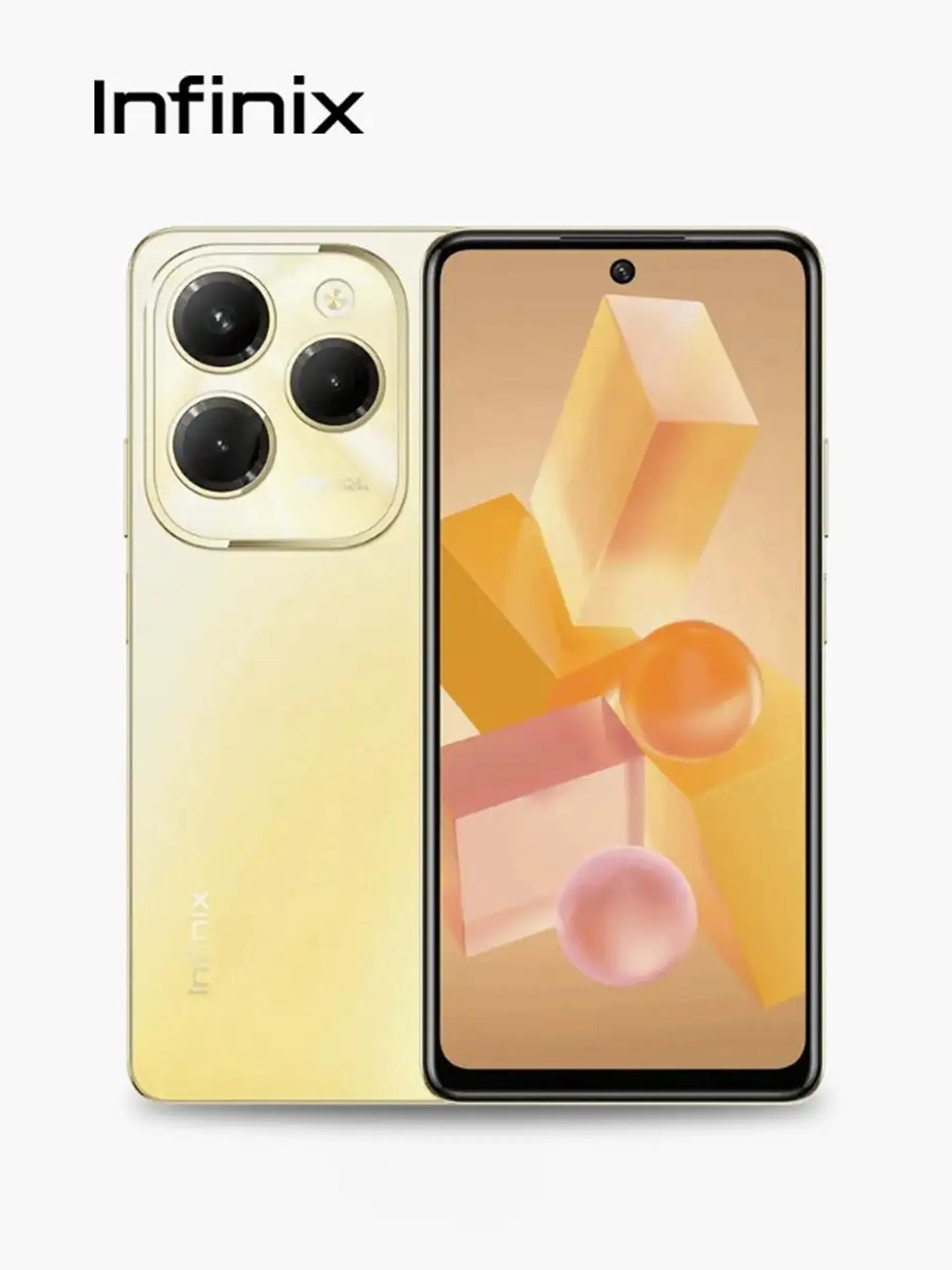 Celular Infinix HOT 40 Pro 256GB | Dorado