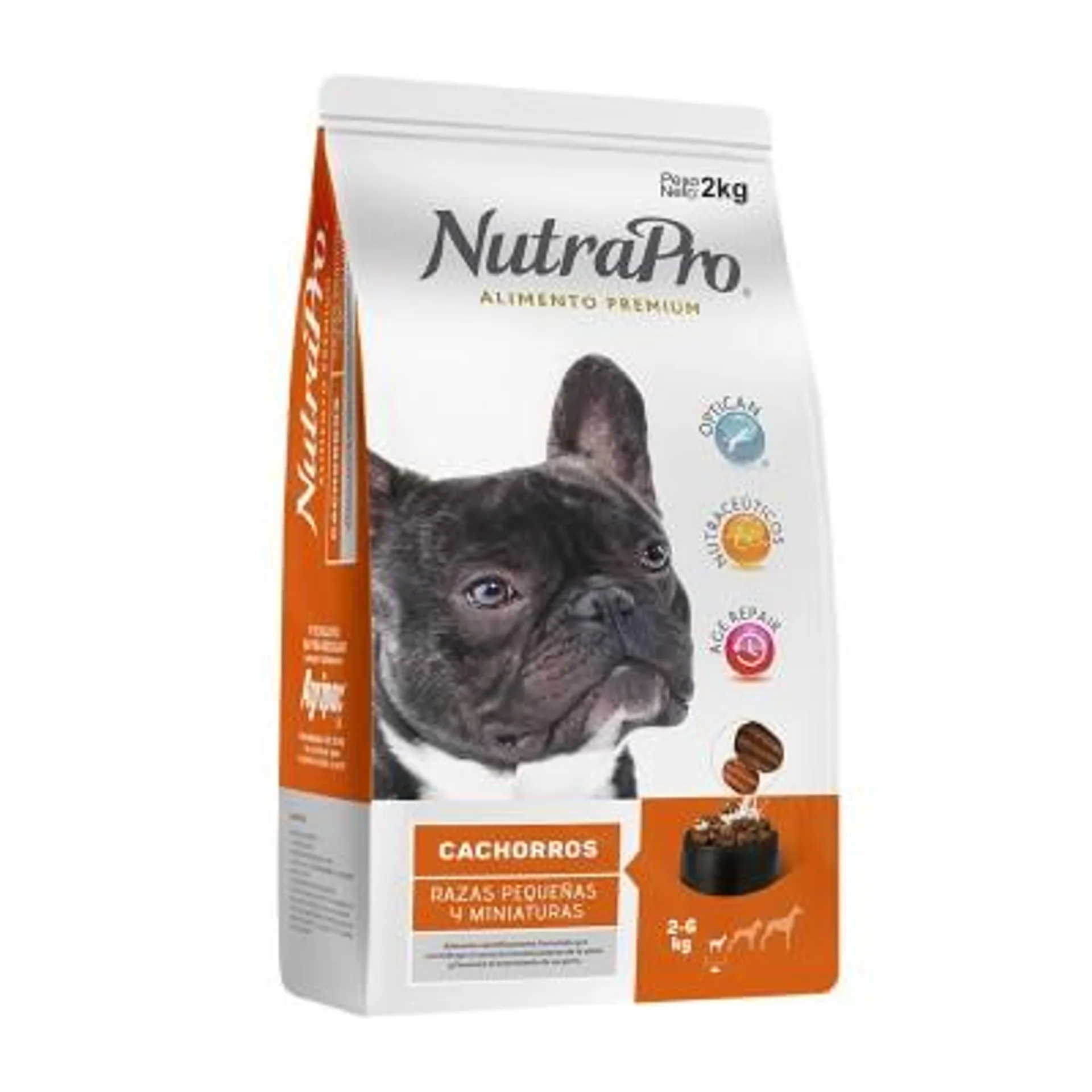 NUTRAPRO PERRO CACHORRO RAZA PEQUEÑA