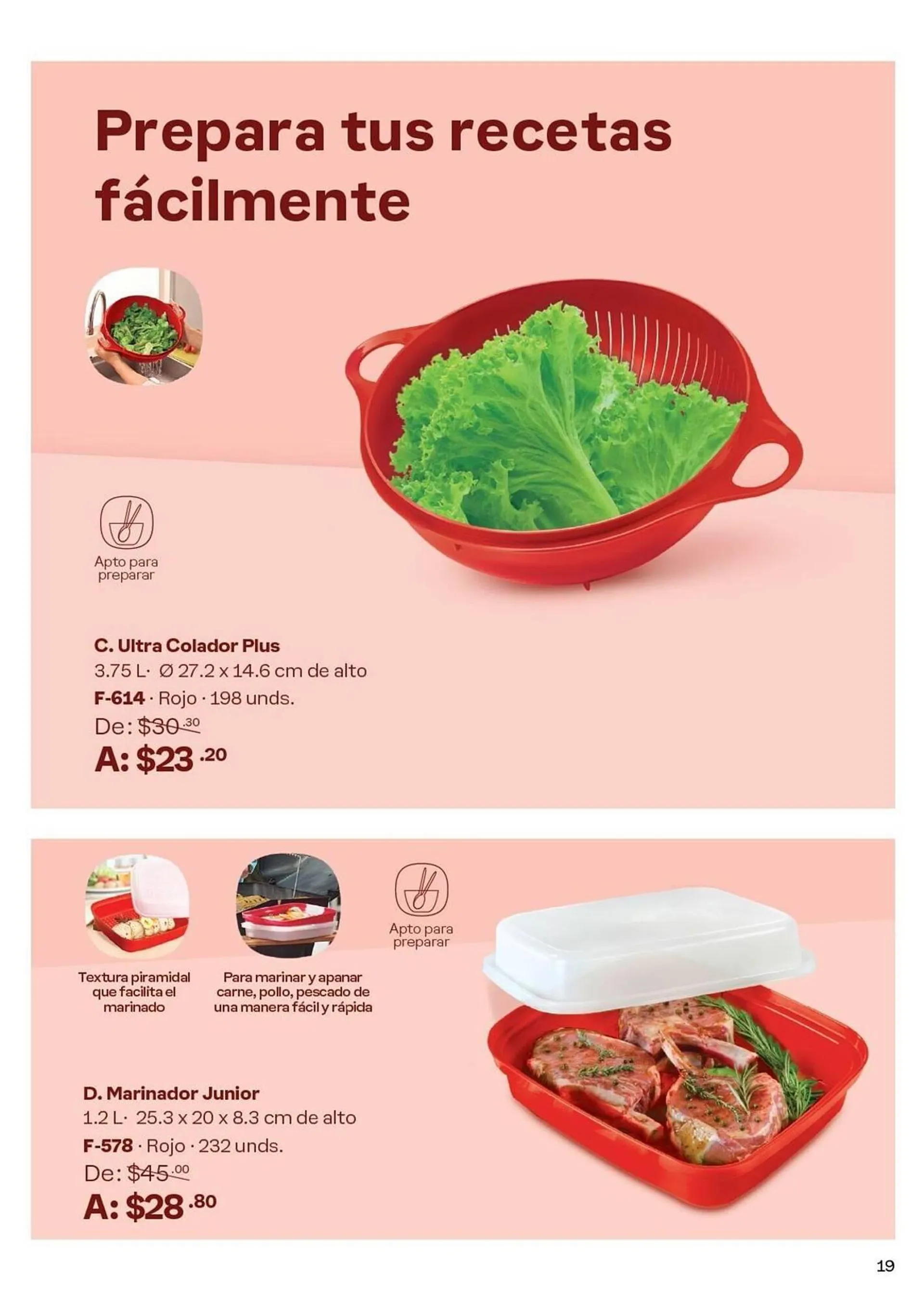 Catalogo de Catálogo Tupperware 18 de mayo al 14 de junio 2024 - Pag 10