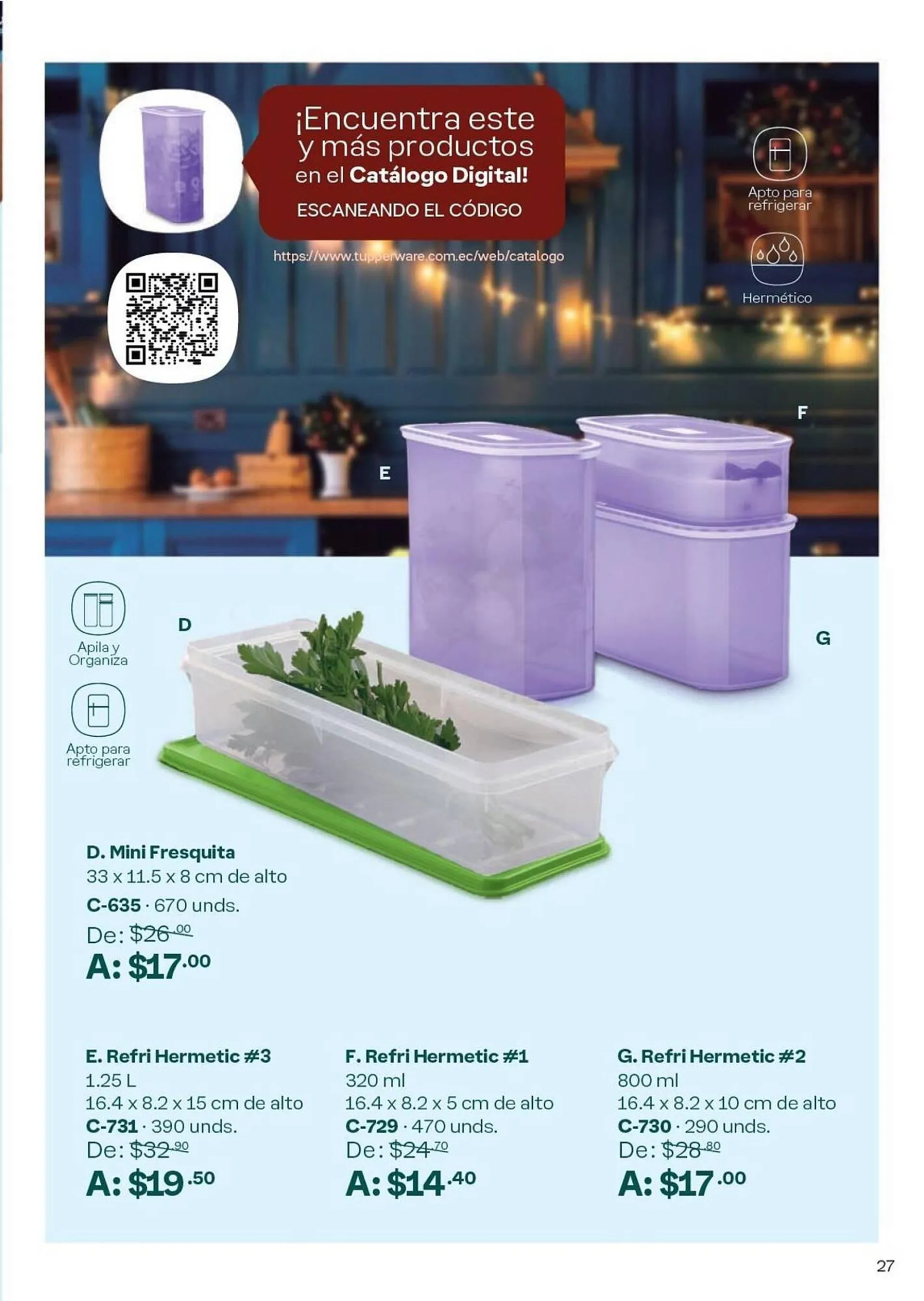 Catalogo de Catálogo Tupperware 1 de noviembre al 28 de noviembre 2024 - Pag 19