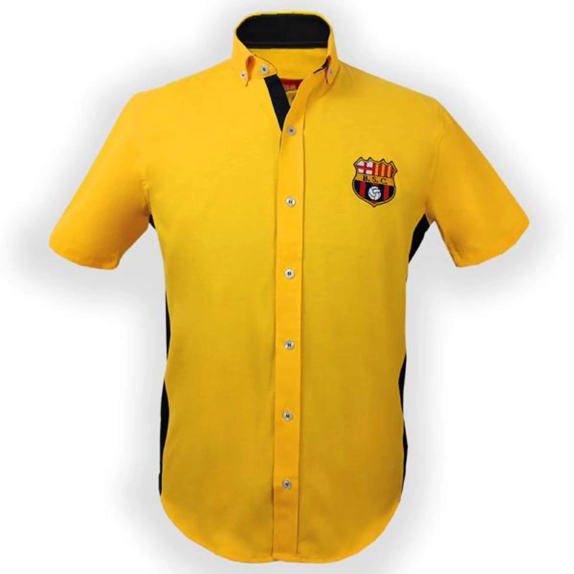 CAMISA DE BARCELONA AMARILLA