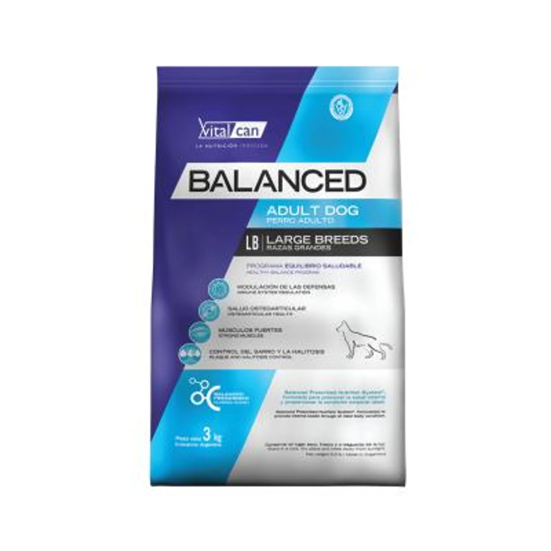 VITALCAN BALANCED PERRO ADULTO RAZA GRANDE