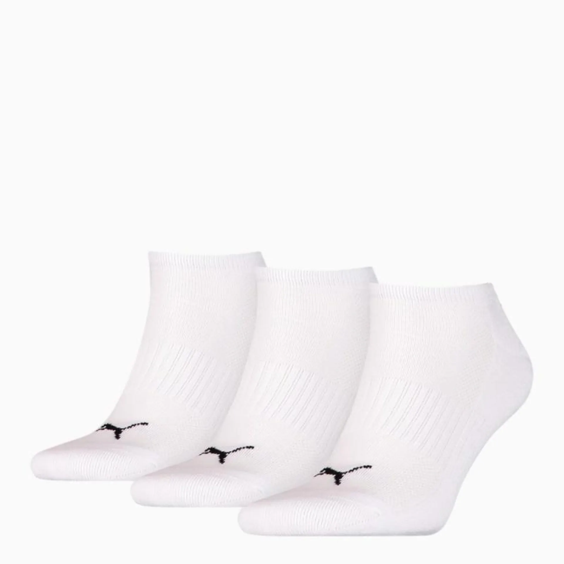 Calcetines Puma Cushioned Sneaker Socks 3 Pack Mujer Blancas | 2694EYZHW