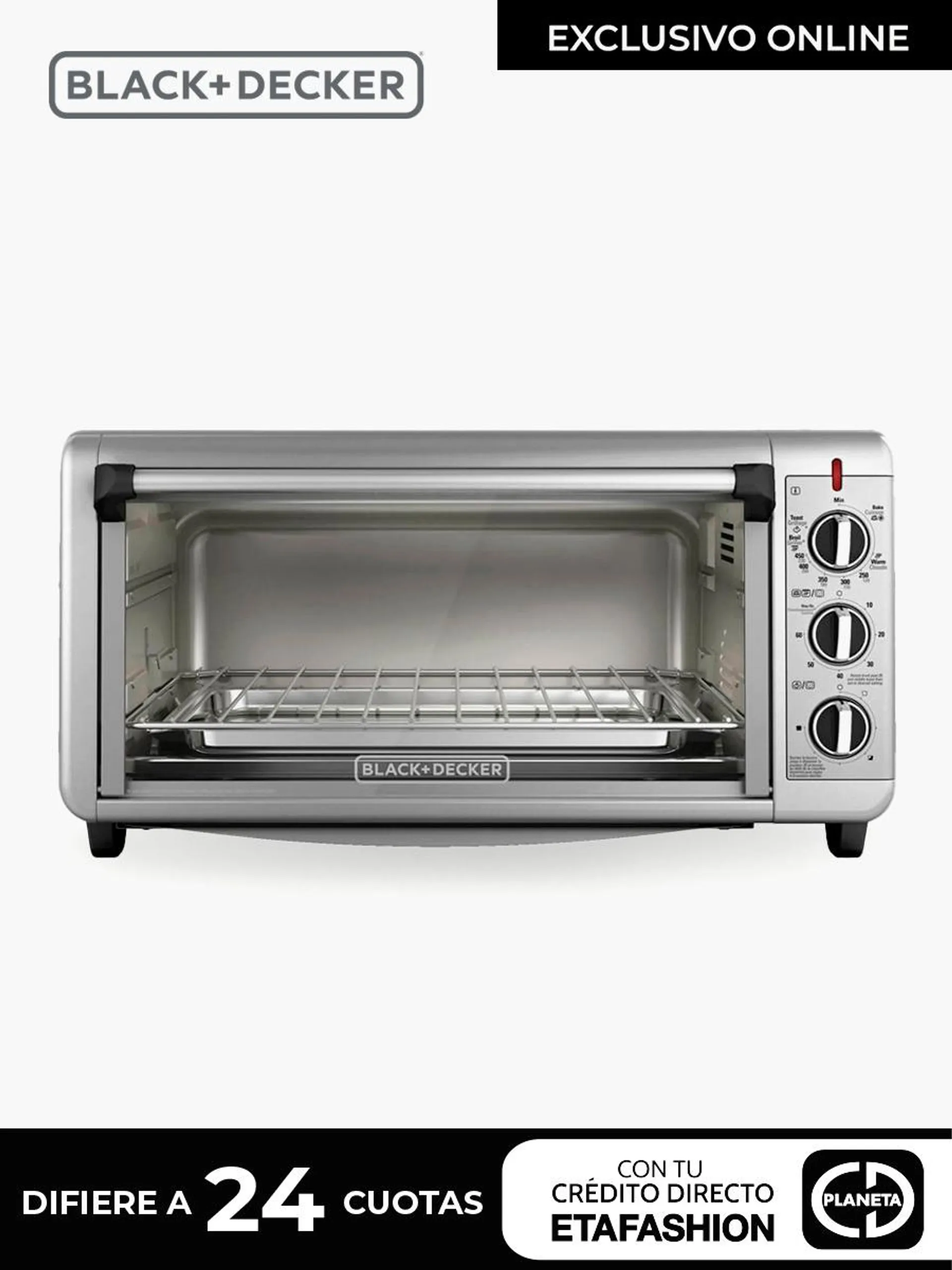 Horno Tostador Black+Decker BD-TO3260XSBD