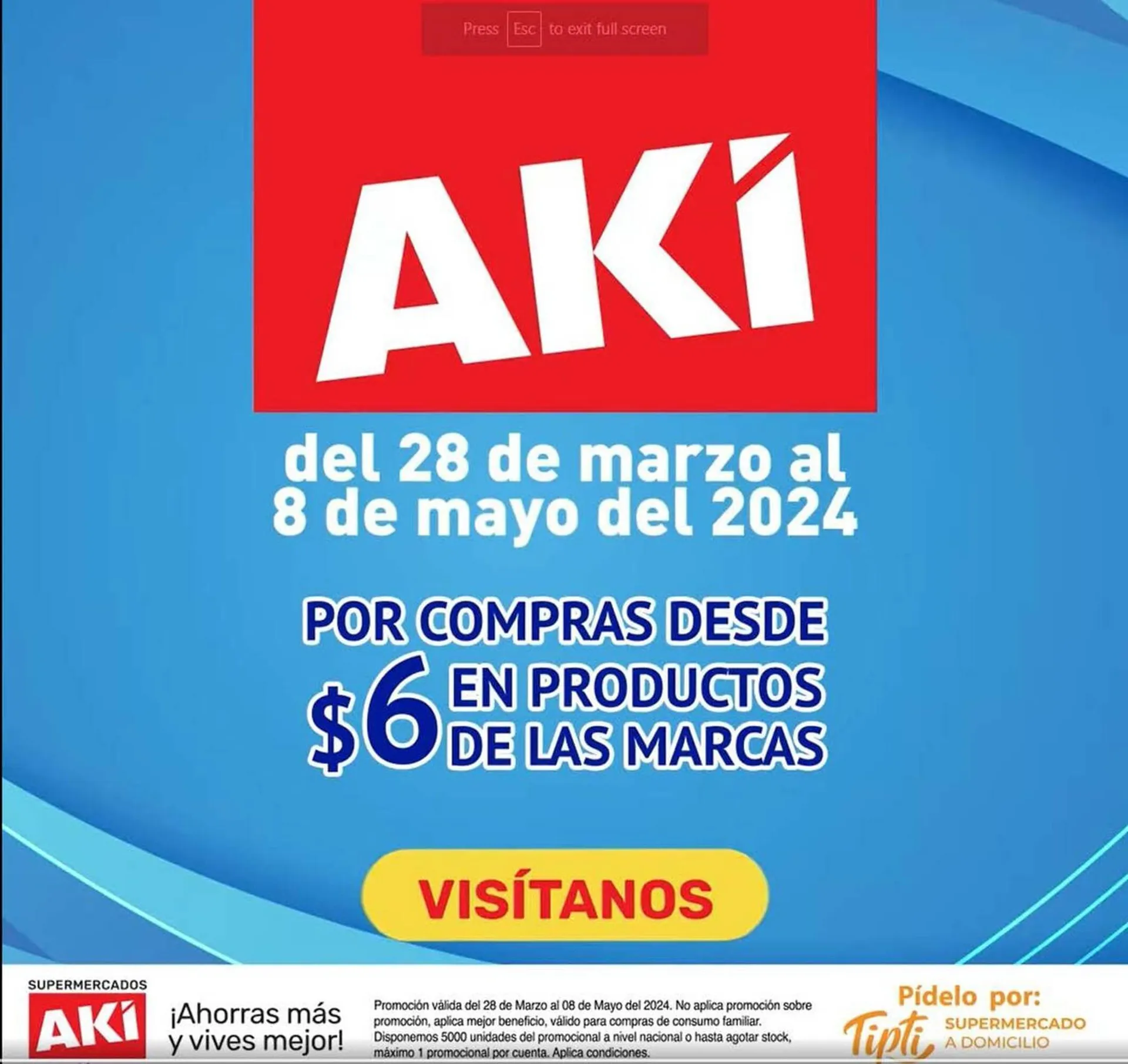 Catalogo de Catálogo Akí 29 de marzo al 8 de mayo 2024 - Pag 1
