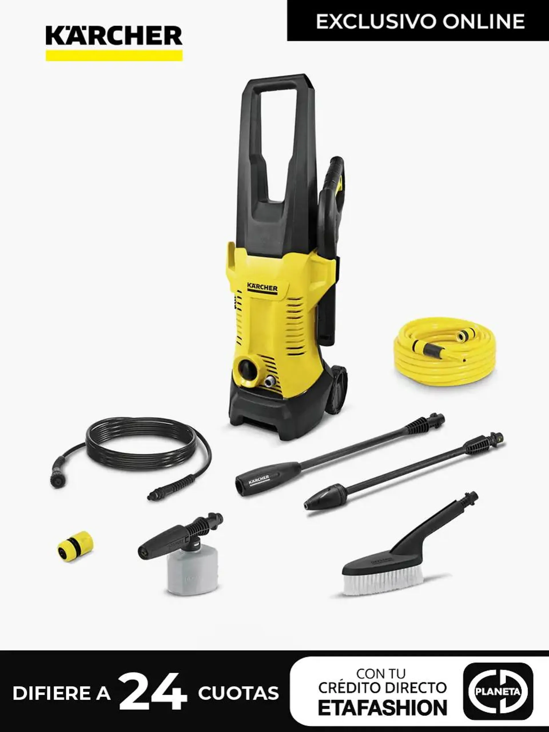 Hidrolavadora Karcher K2 Car & Garden