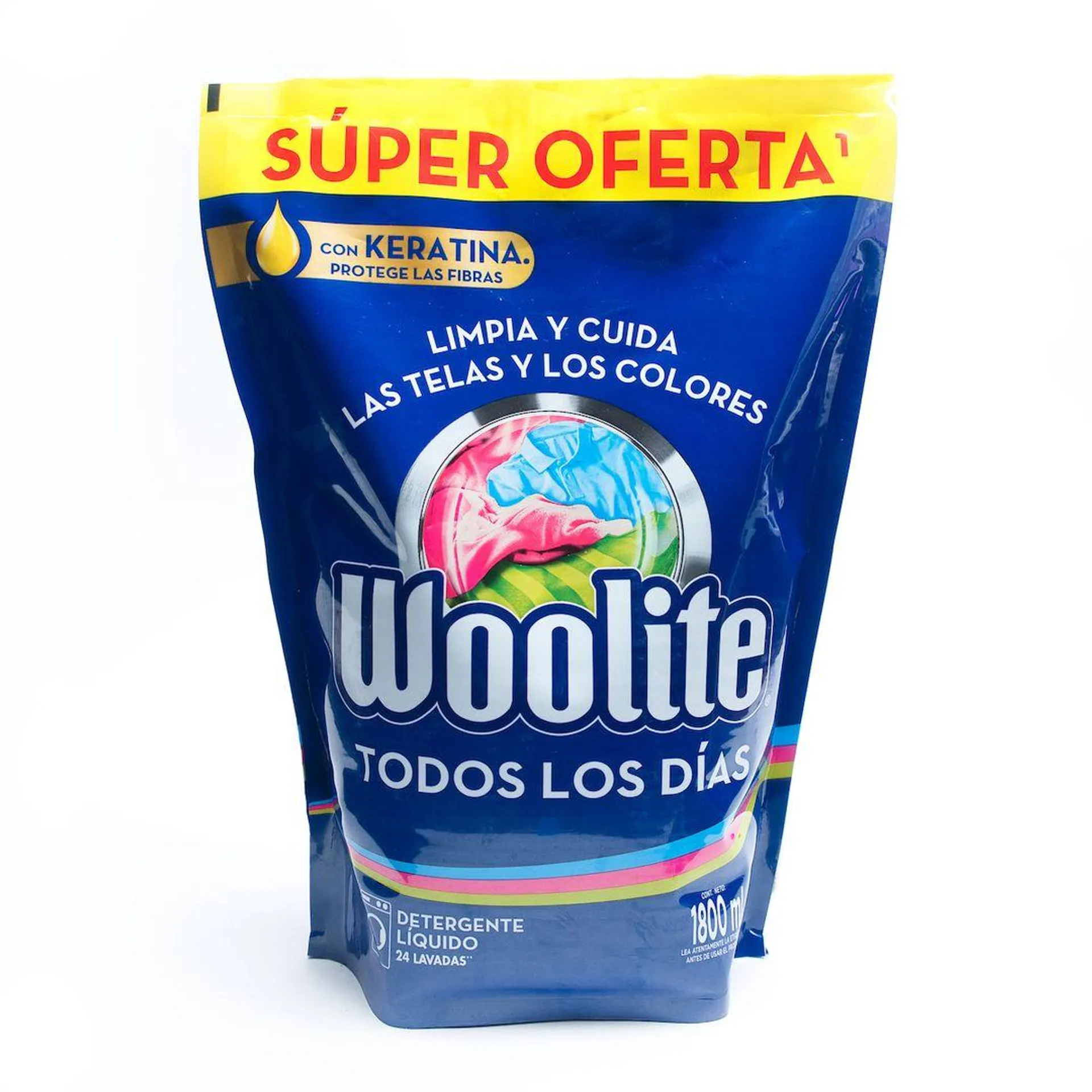 Detergente Líquido Woolite Todos Los Días 1.8L