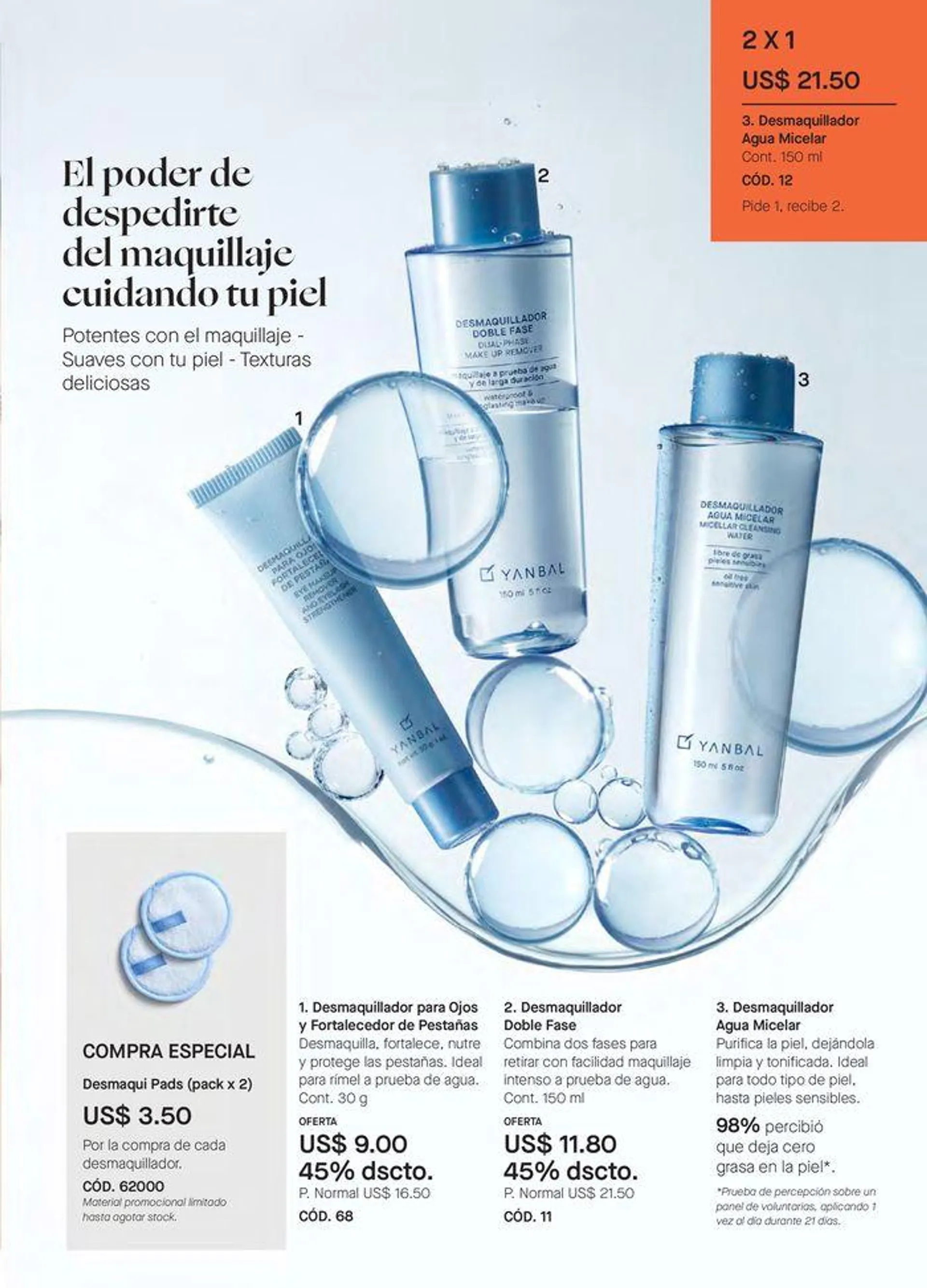 Catalogo de Tratamiento facial Yanbal  16 de julio al 9 de agosto 2024 - Pag 21