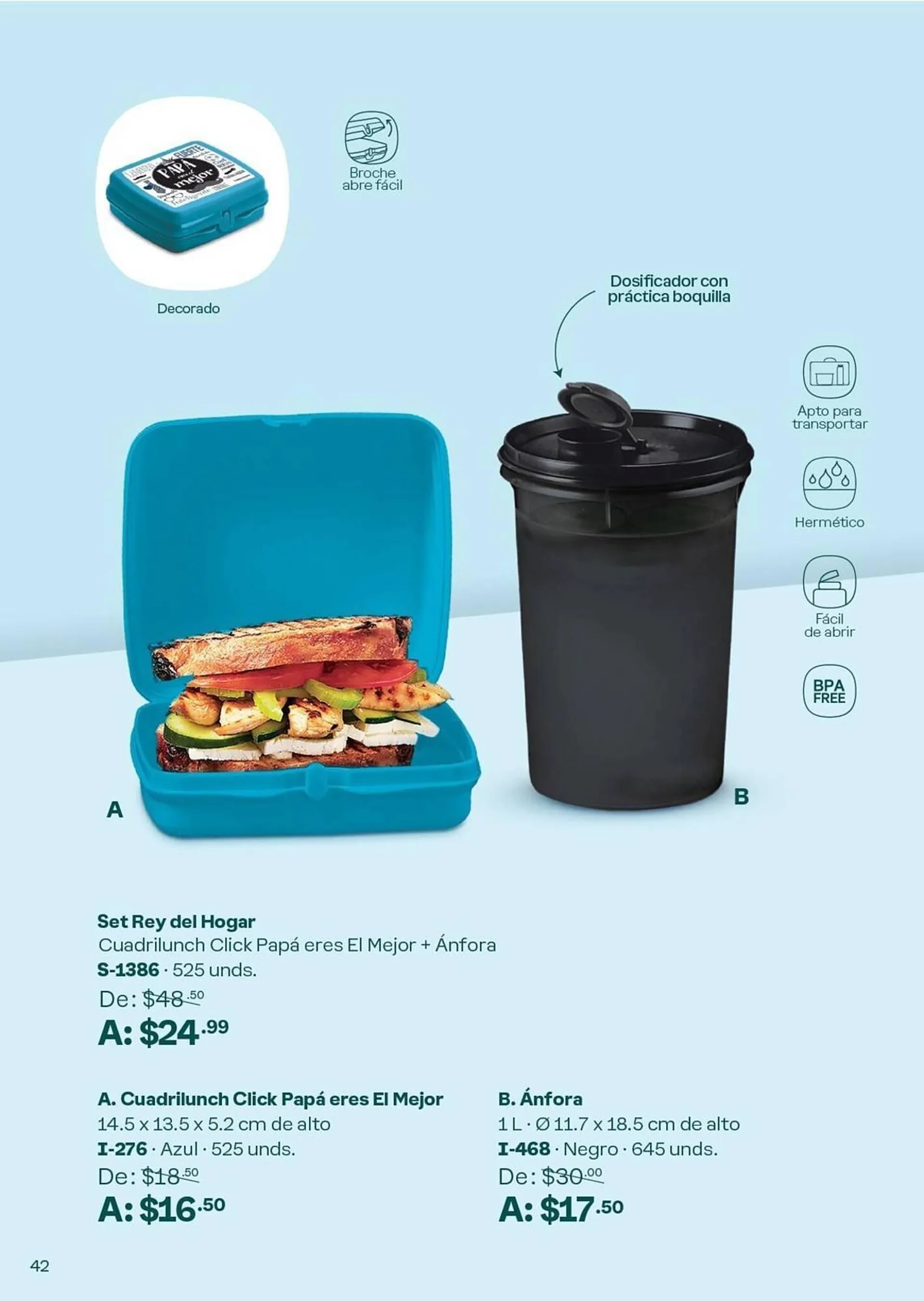 Catalogo de Catálogo Tupperware 18 de mayo al 14 de junio 2024 - Pag 36