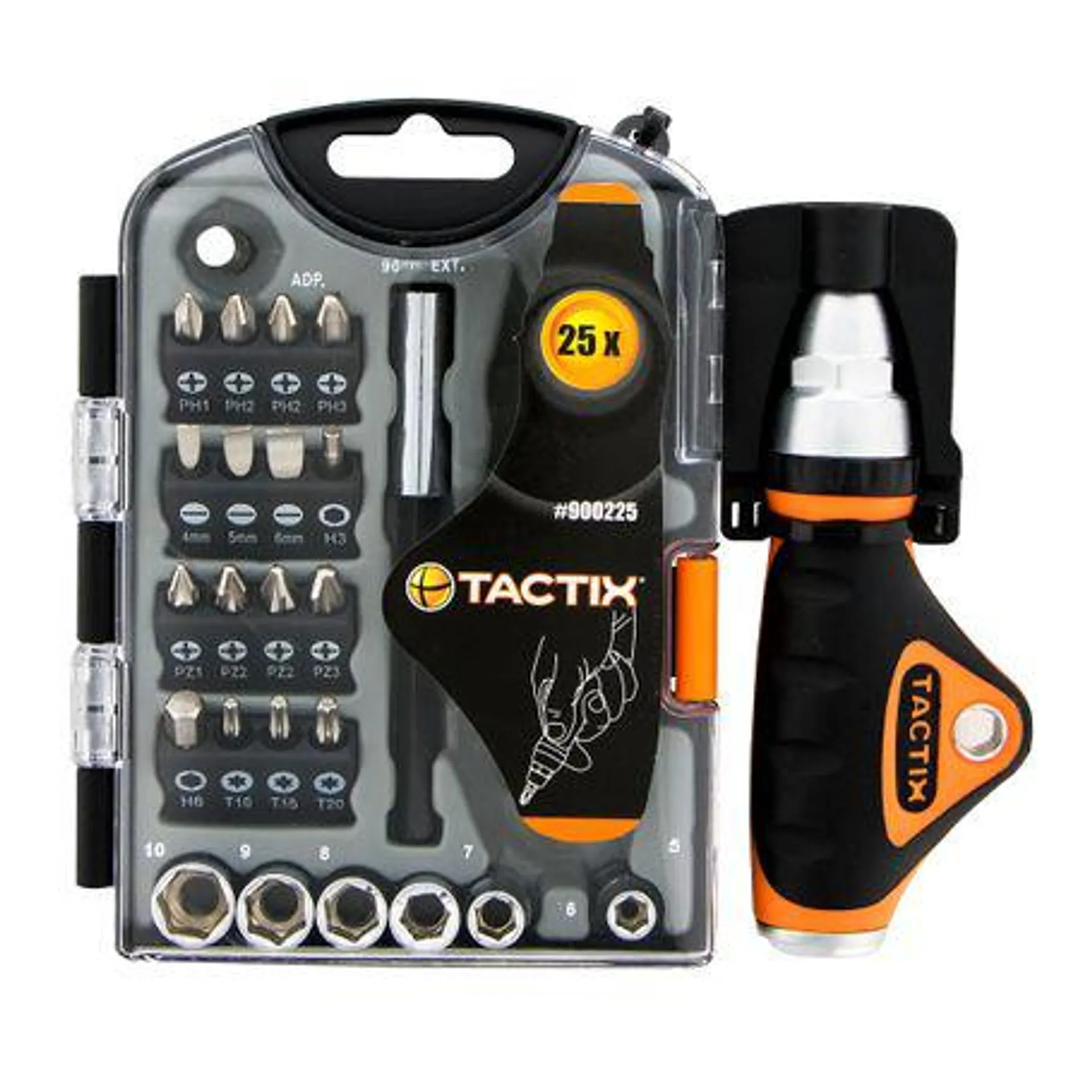 Set de Dados Tactix 25 piezas