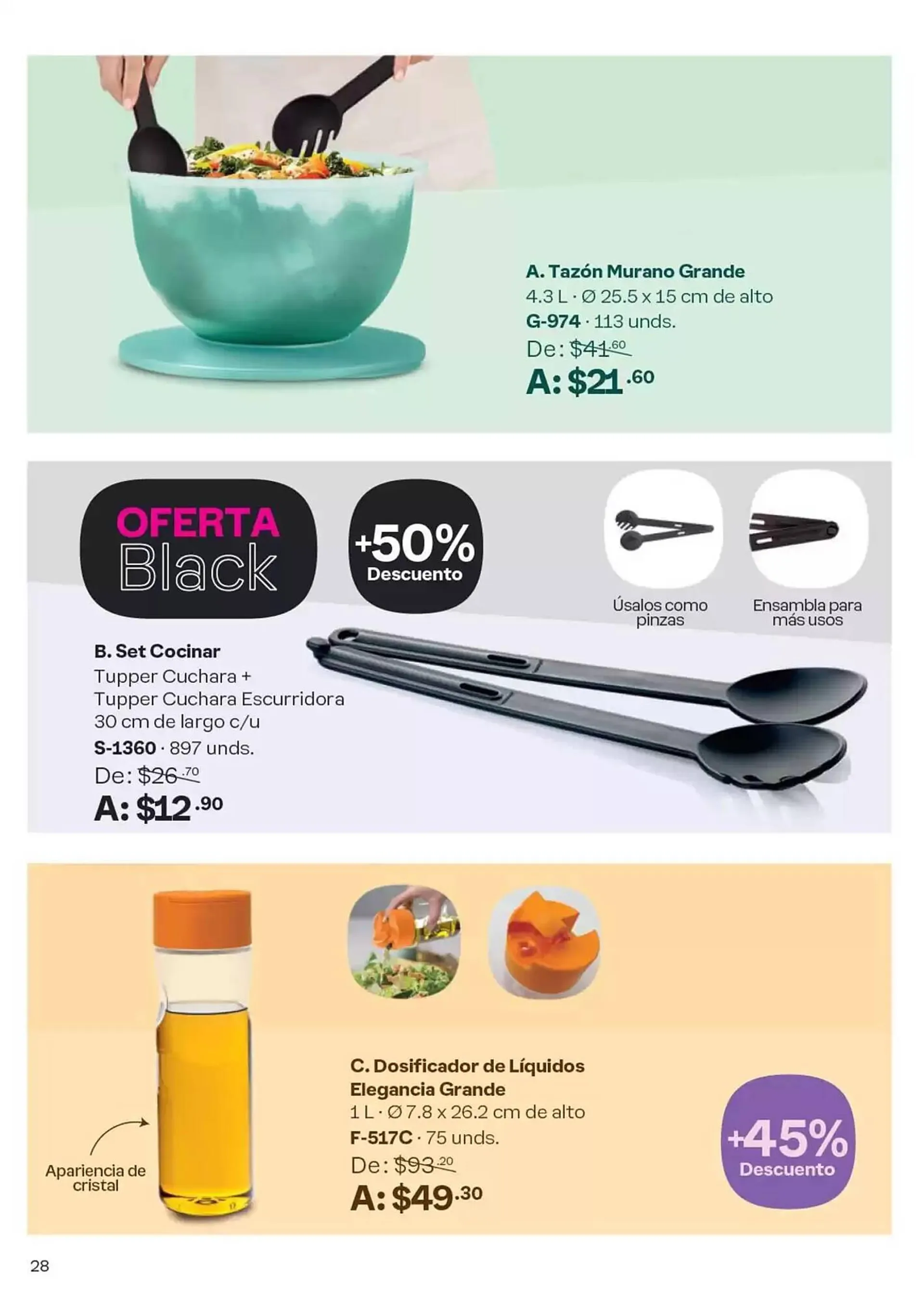 Catalogo de Catálogo Tupperware 4 de octubre al 31 de octubre 2024 - Pag 20