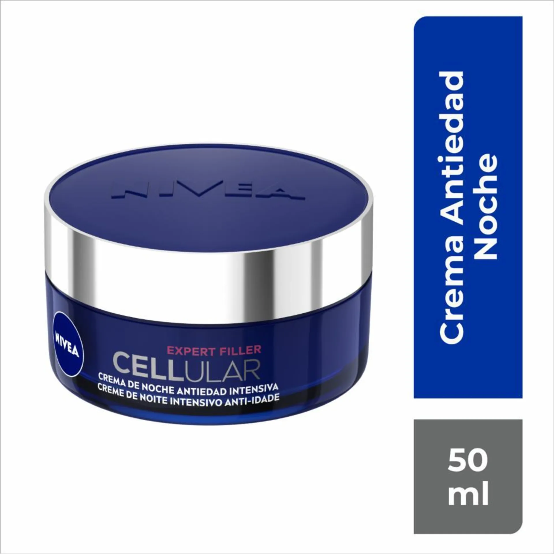 Crema Facial Noche Anti Edad NIVEA 50 Ml