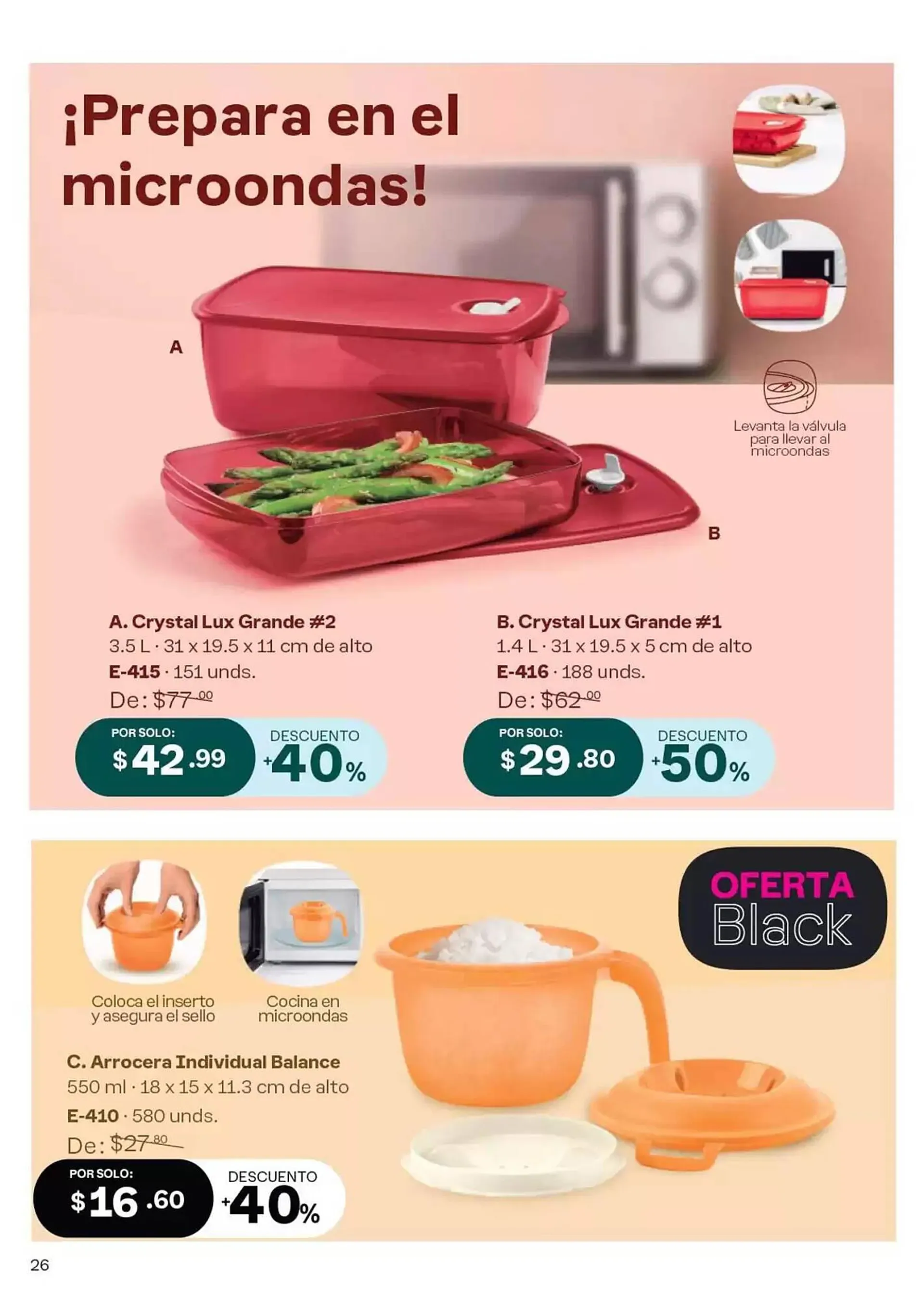 Catalogo de Catálogo Tupperware 4 de octubre al 31 de octubre 2024 - Pag 18