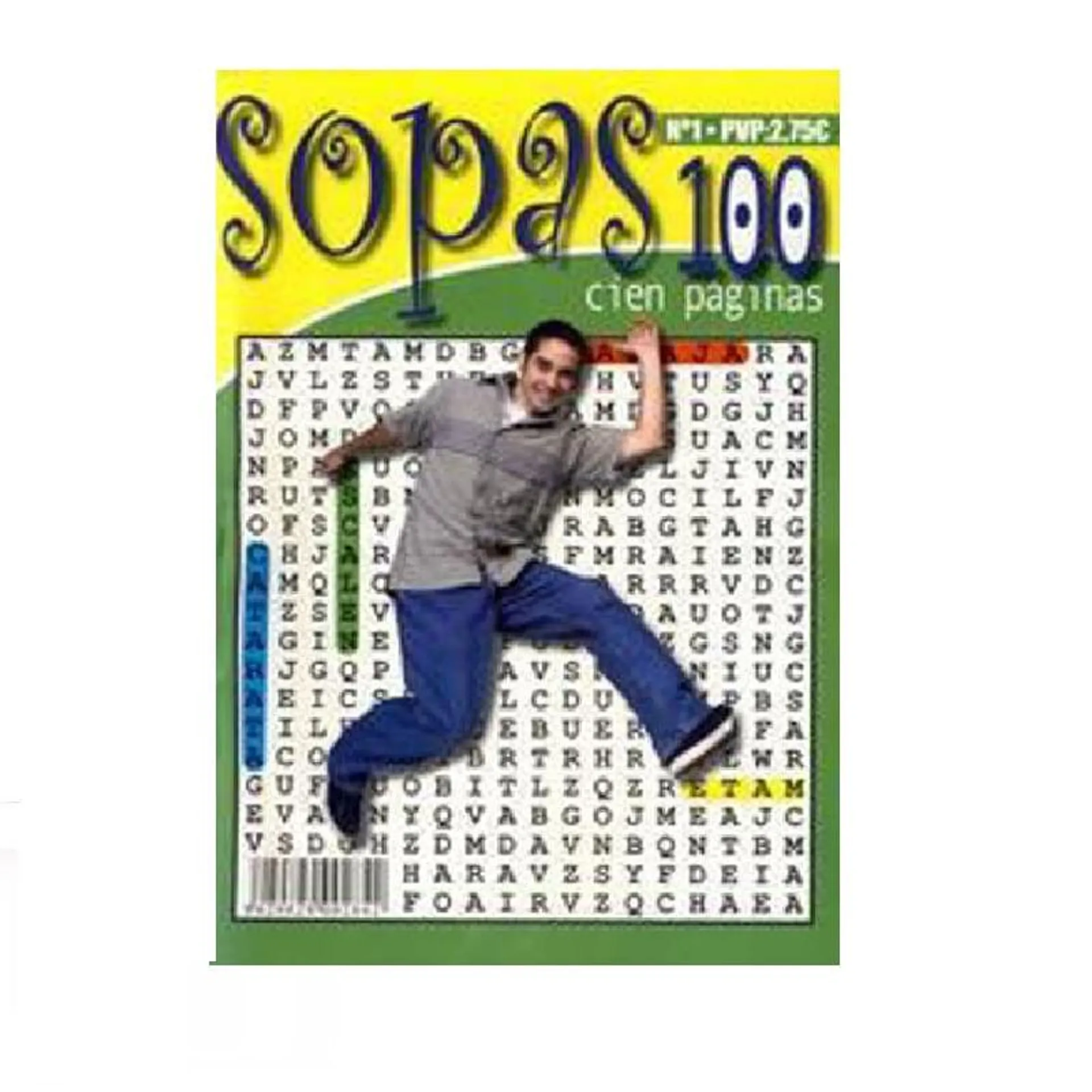 Sopas de letras varios diseños 100 Edarsi