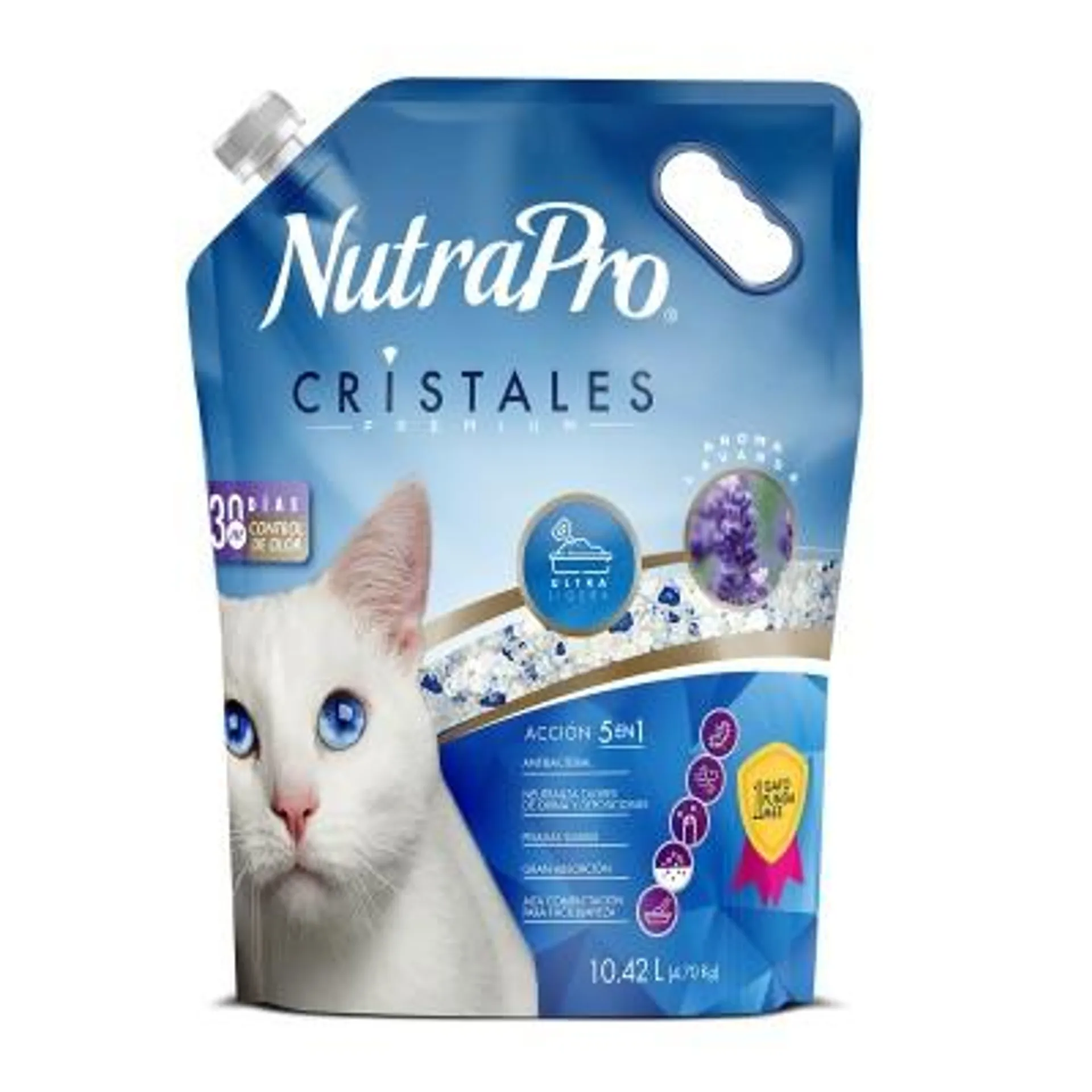 NUTRAPRO ARENA SÍLICA CRISTALES PARA GATOS