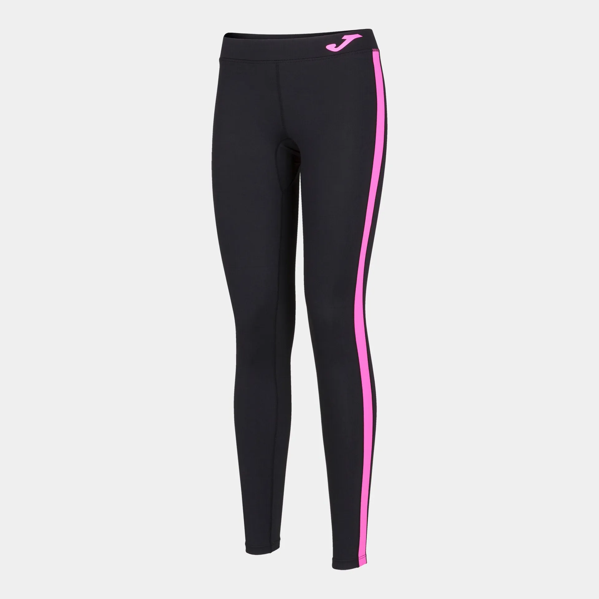 Mallas largas mujer Ascona negro rosa flúor