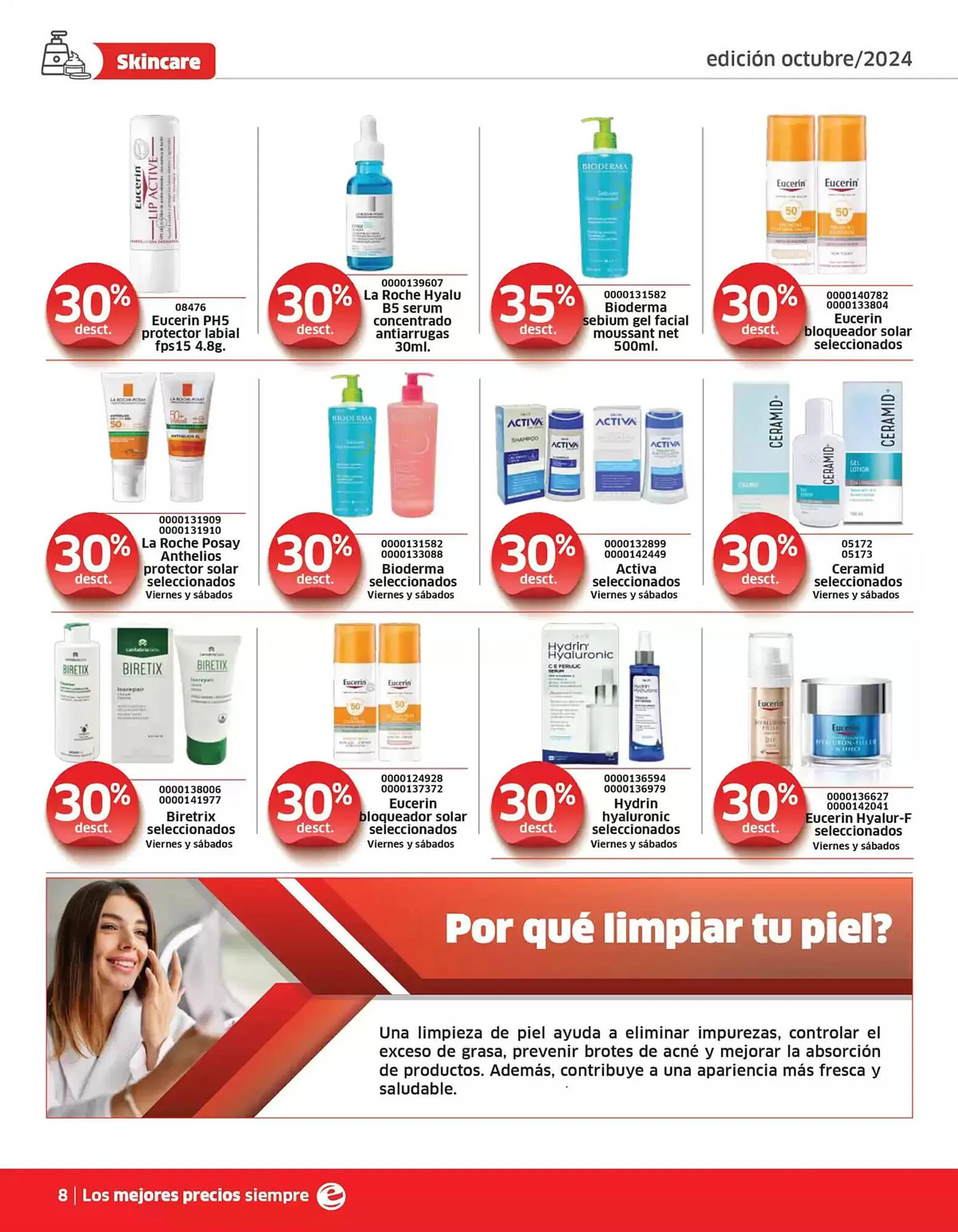 Catalogo de Catálogo Farmacias Económicas 2 de octubre al 31 de octubre 2024 - Pag 8